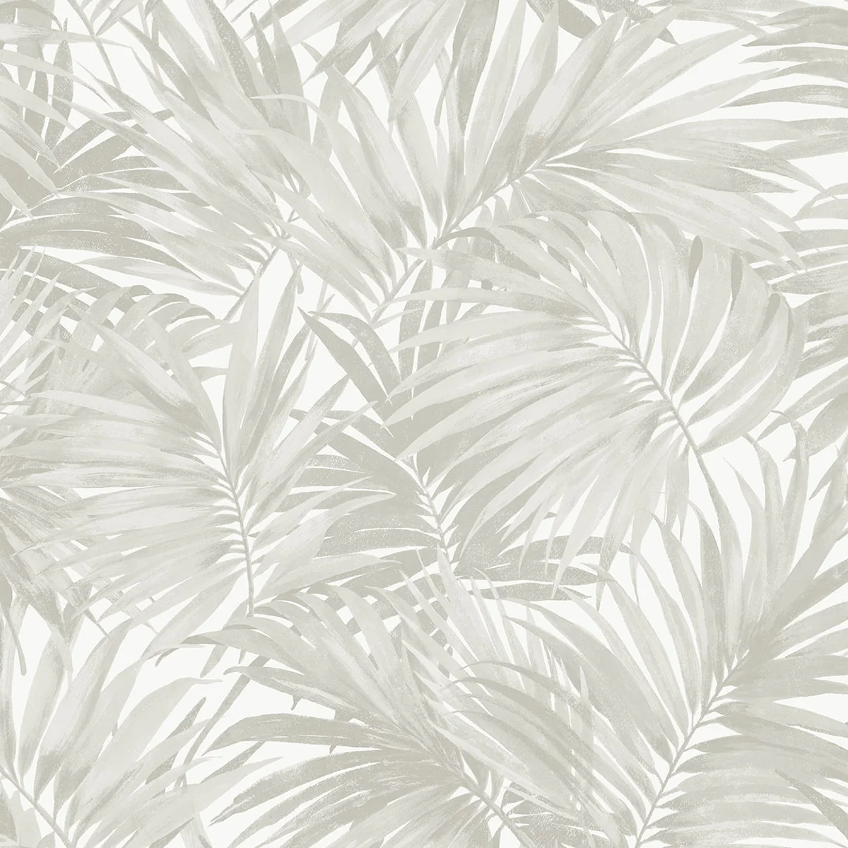 Coastal Haven Cordelia Tossed Palms Wallpaper Sample Swatch - Image 5