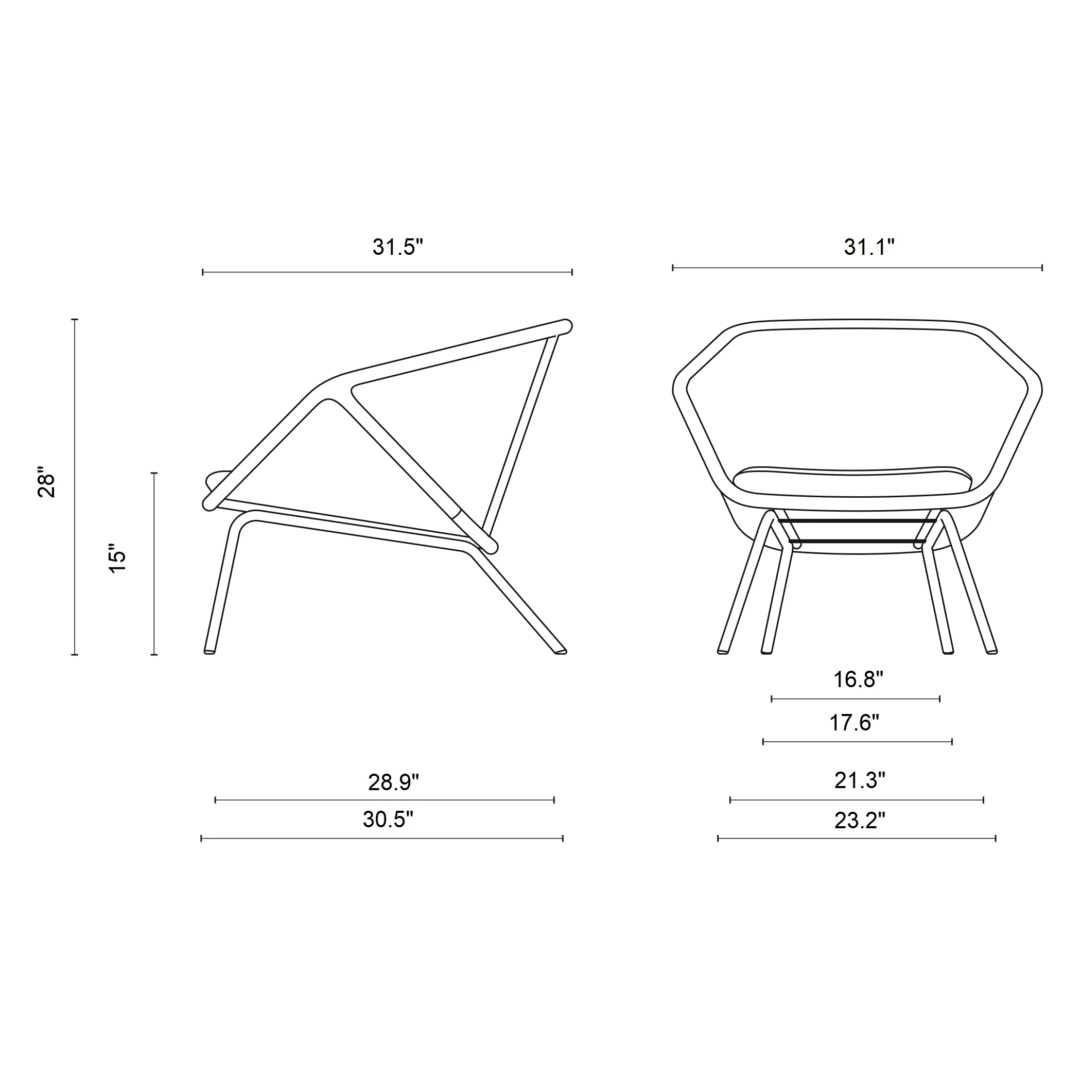 Colony Lounge Armchair - Image 7