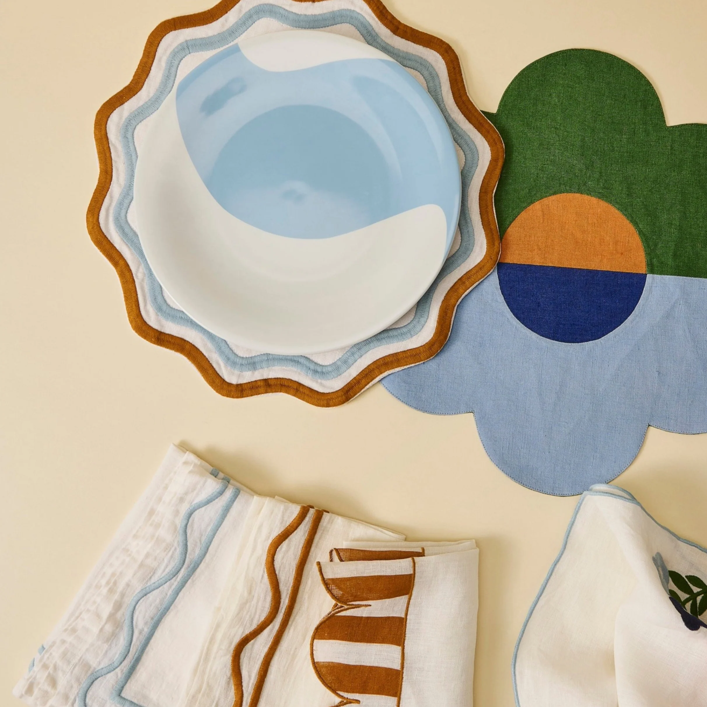 Colorblock Dinner Plate (Set of 4) - Image 4