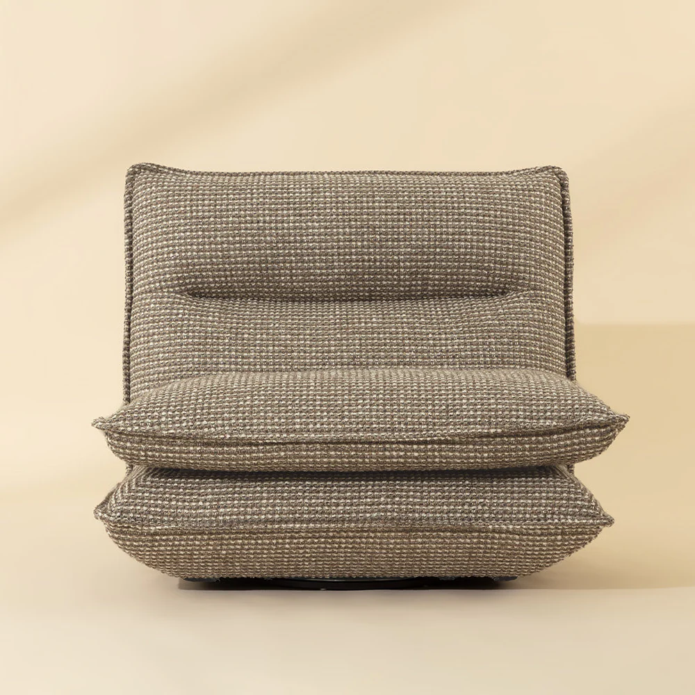 Colson Swivel Armless Lounge Chair - Image 6
