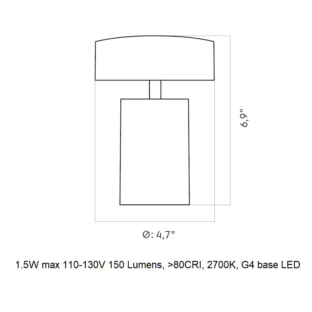 Column Portable Table Lamp - Image 20