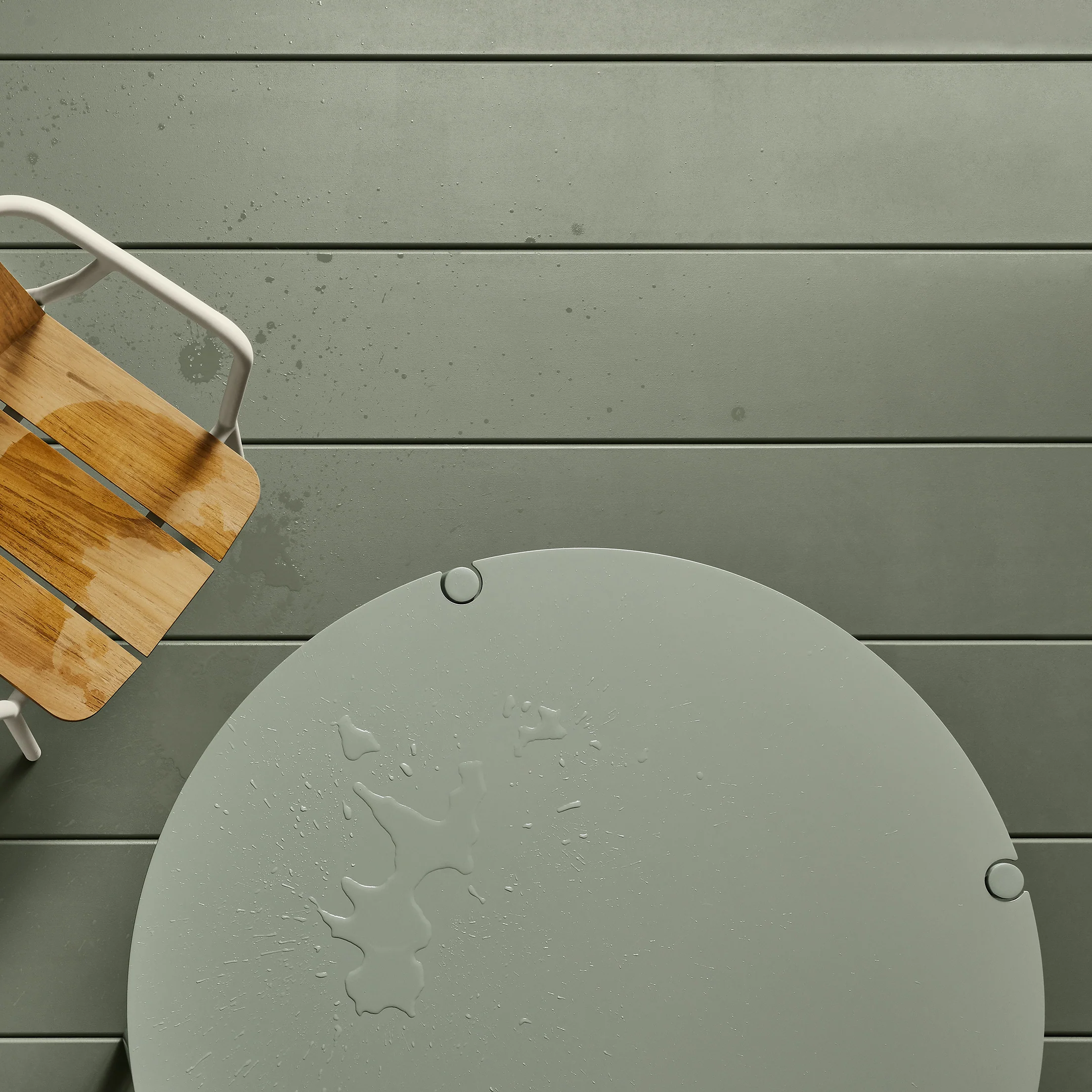 Comeuppance Round Outdoor Dining Table - Image 14