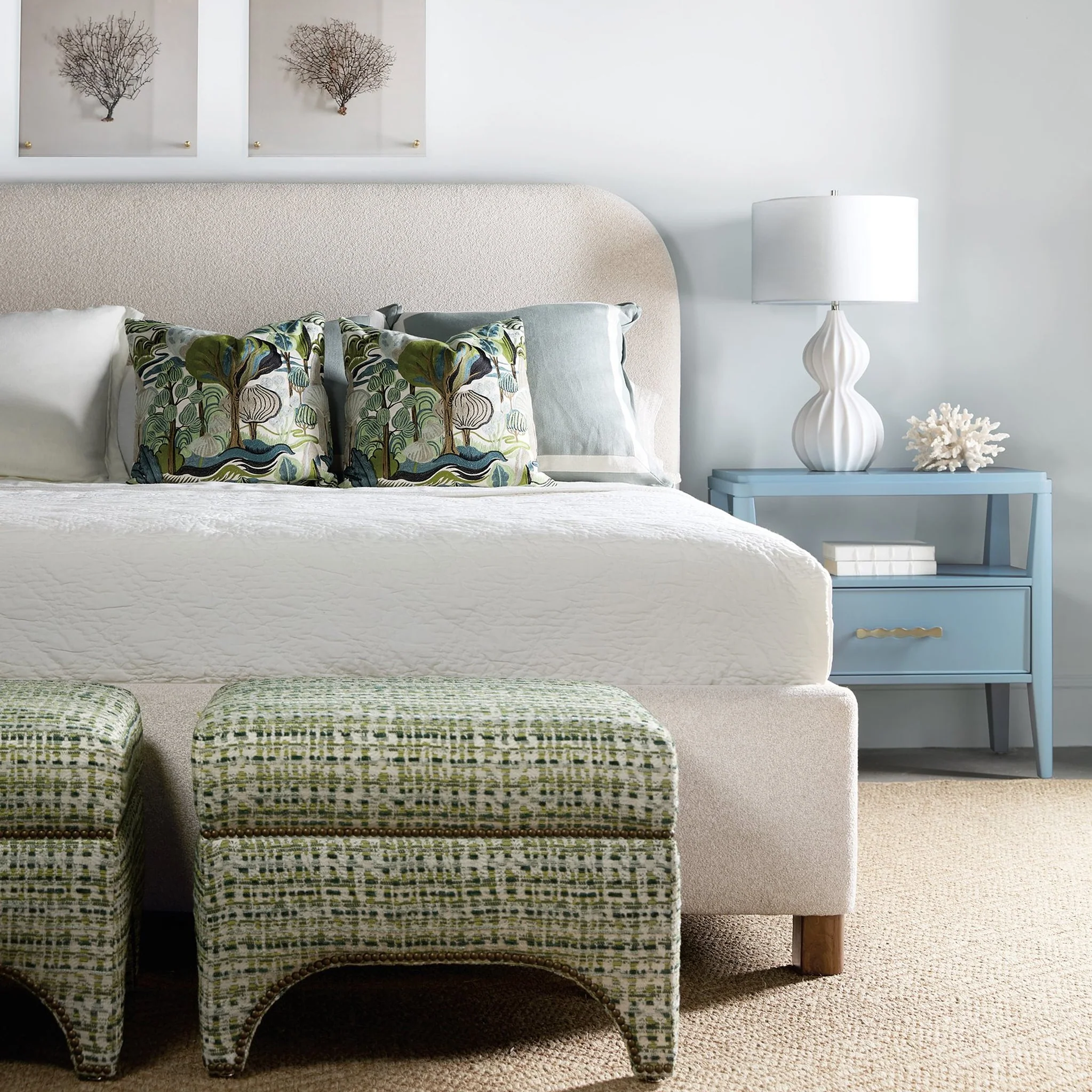 Commerce and Market Bridget Upholstered Bed - Image 2