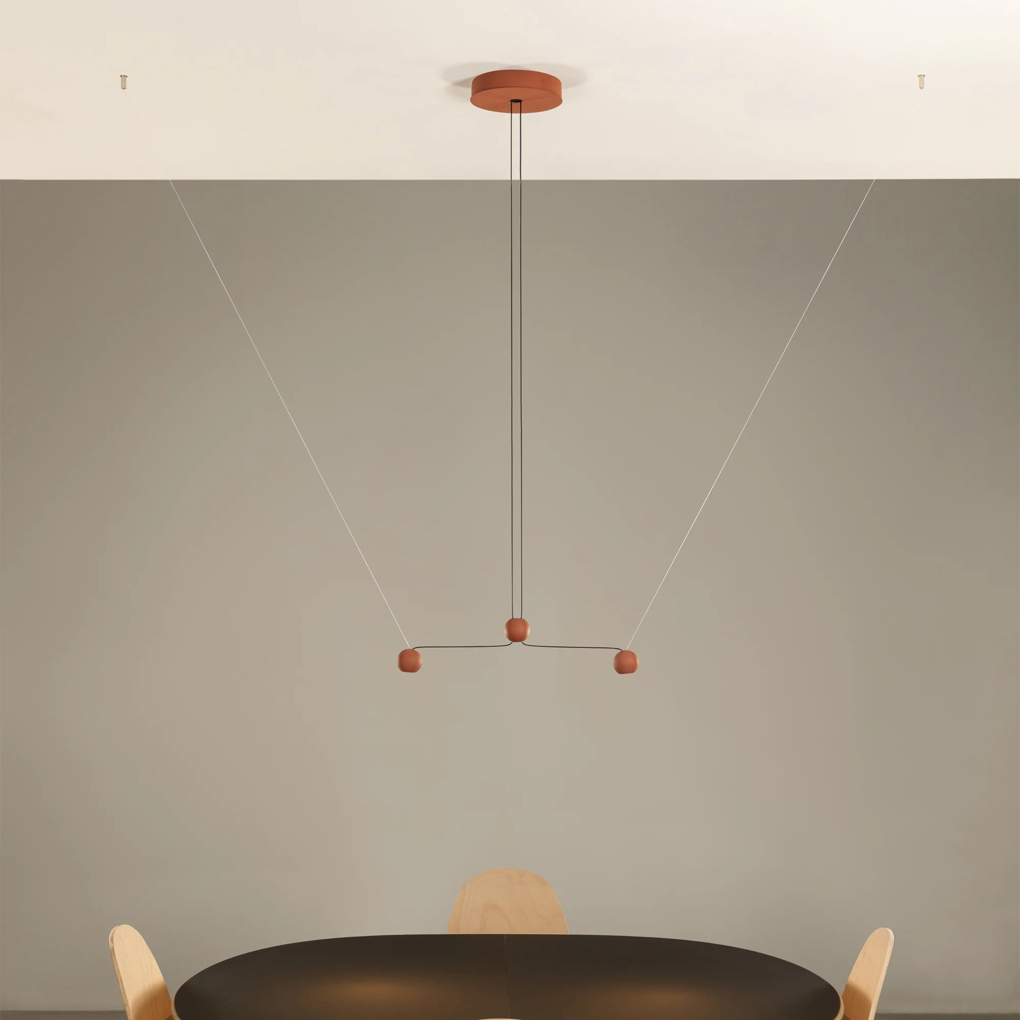 Compass Round LED Pendant Light - Image 7