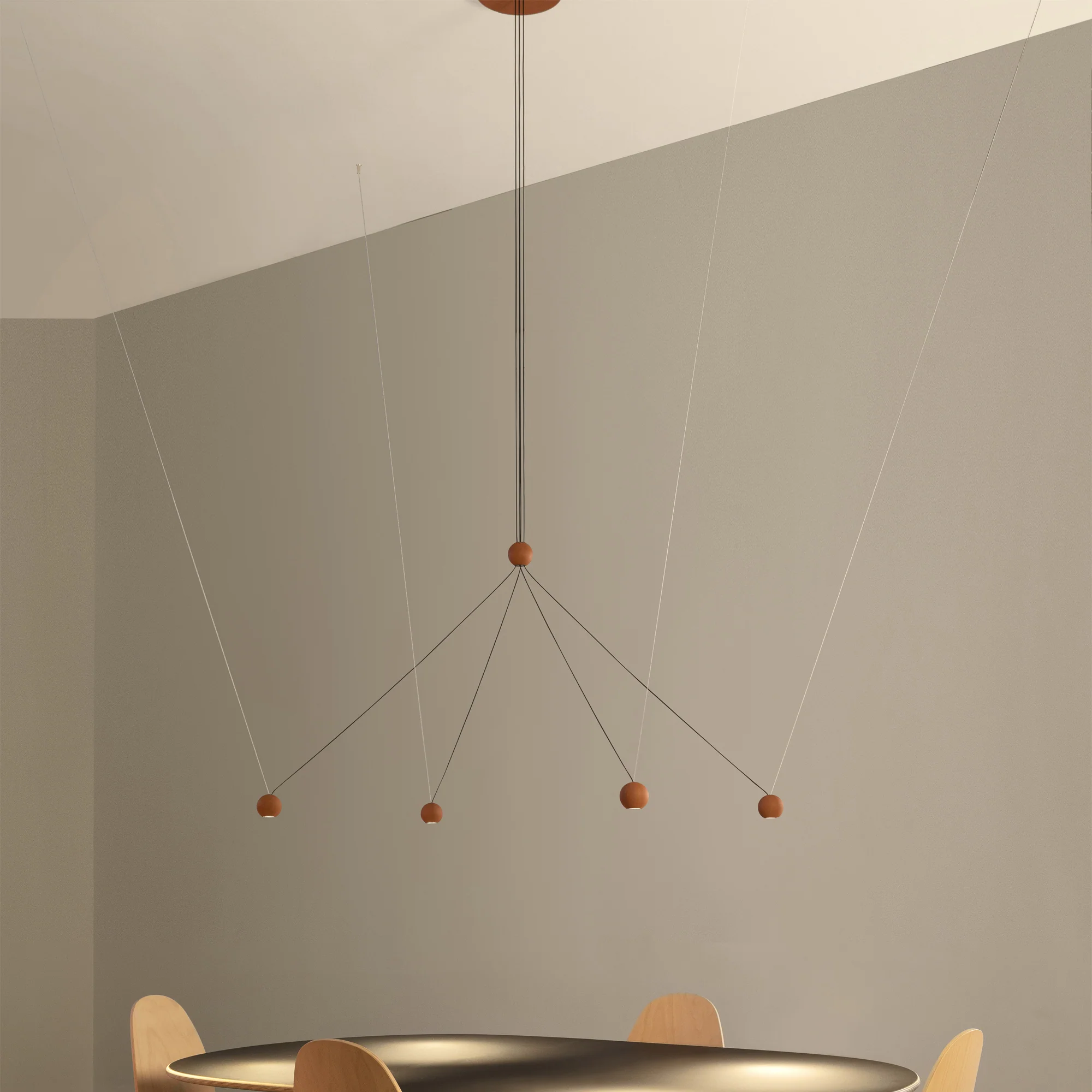 Compass Round LED Pendant Light - Image 8