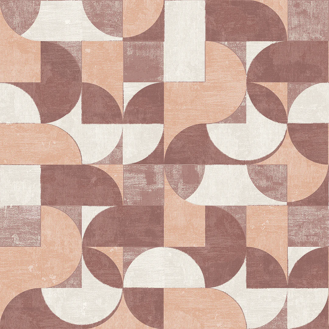 Composed Shapes Removable Wallpaper Sample Swatch - Image 3