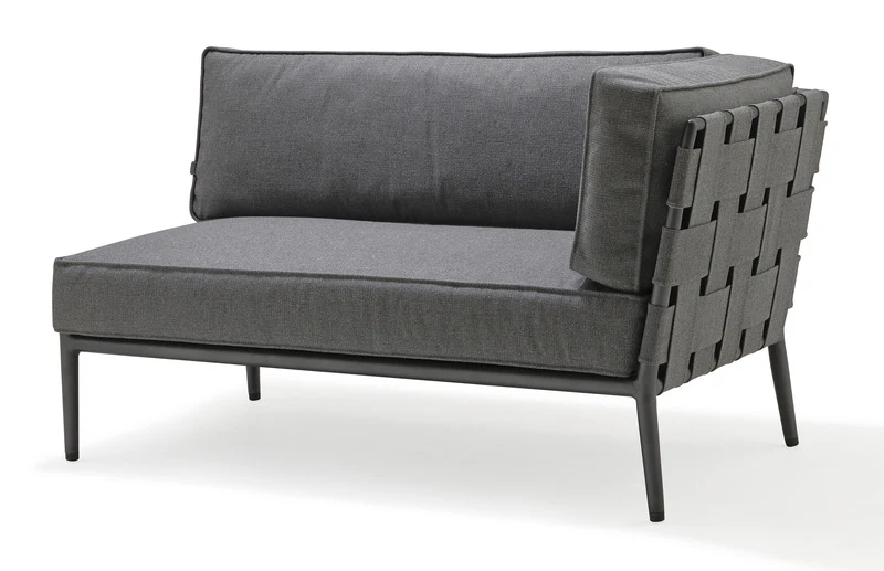 Conic Outdoor 2 Seater Sofa Left Module - Image 5