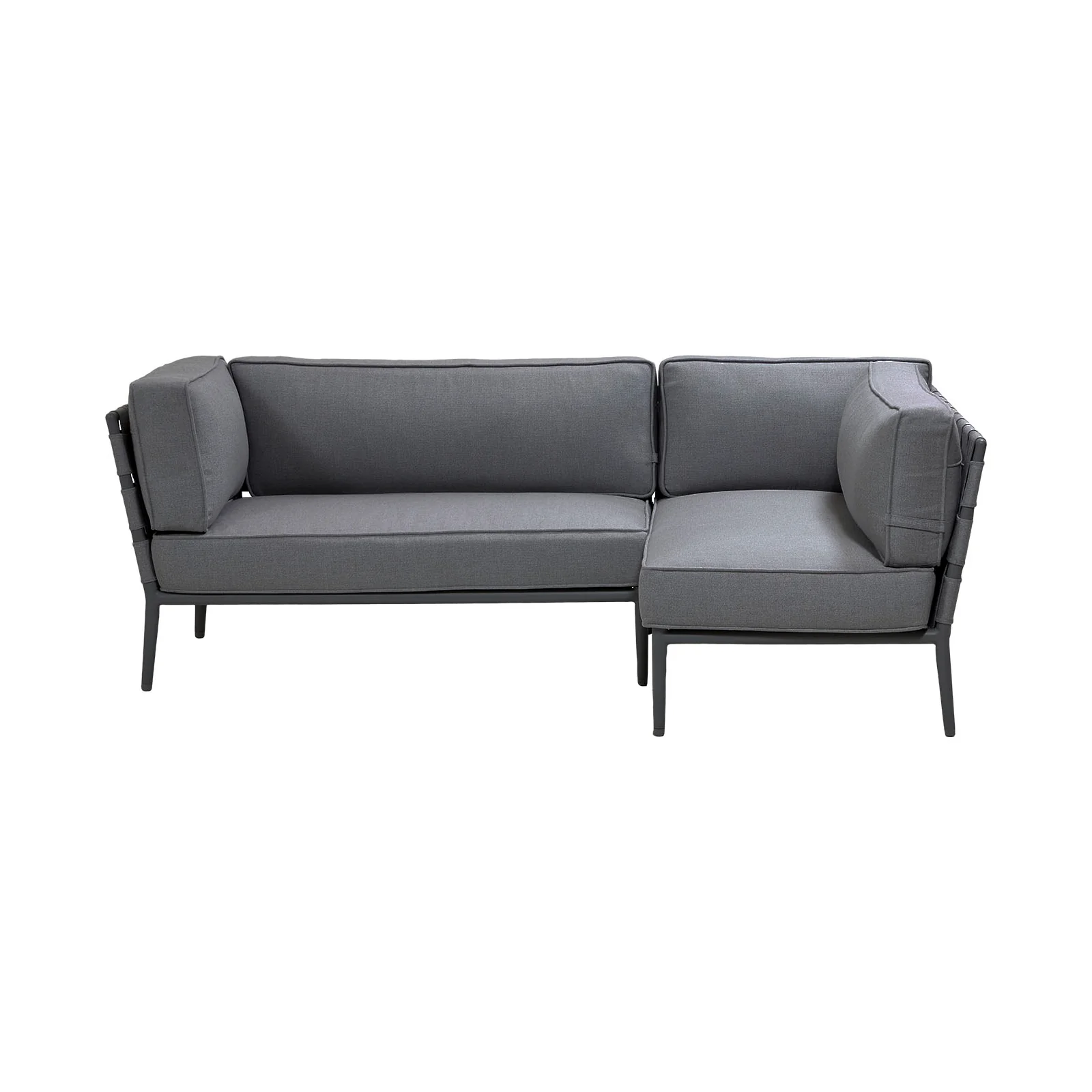 Conic Outdoor 3 Seater Sectional - Image 2