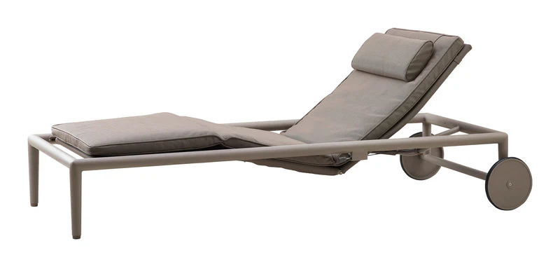 Conic Outdoor Sunbed with Gas Spring - Image 2