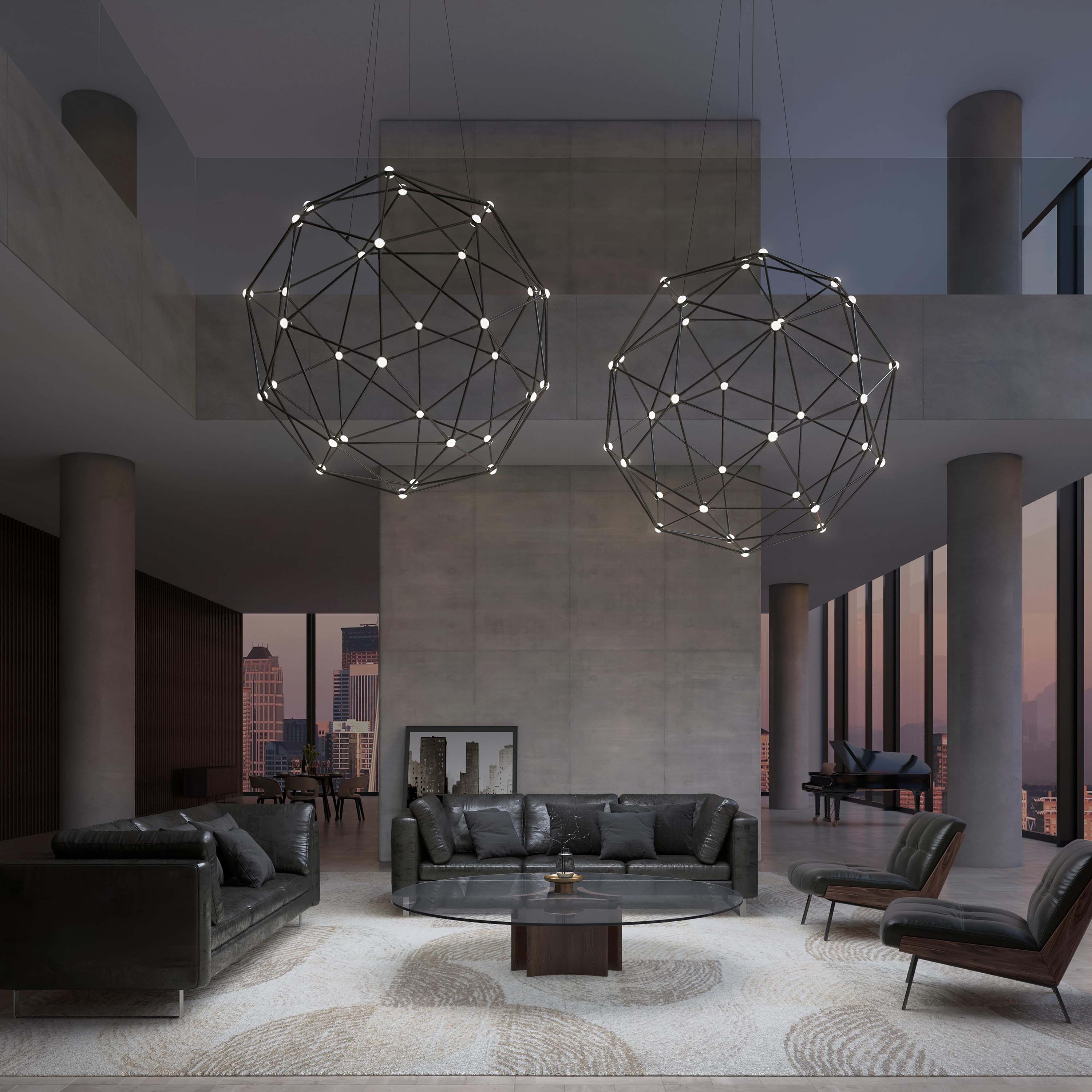 Constellation Hedron LED Pendant Light - Image 7