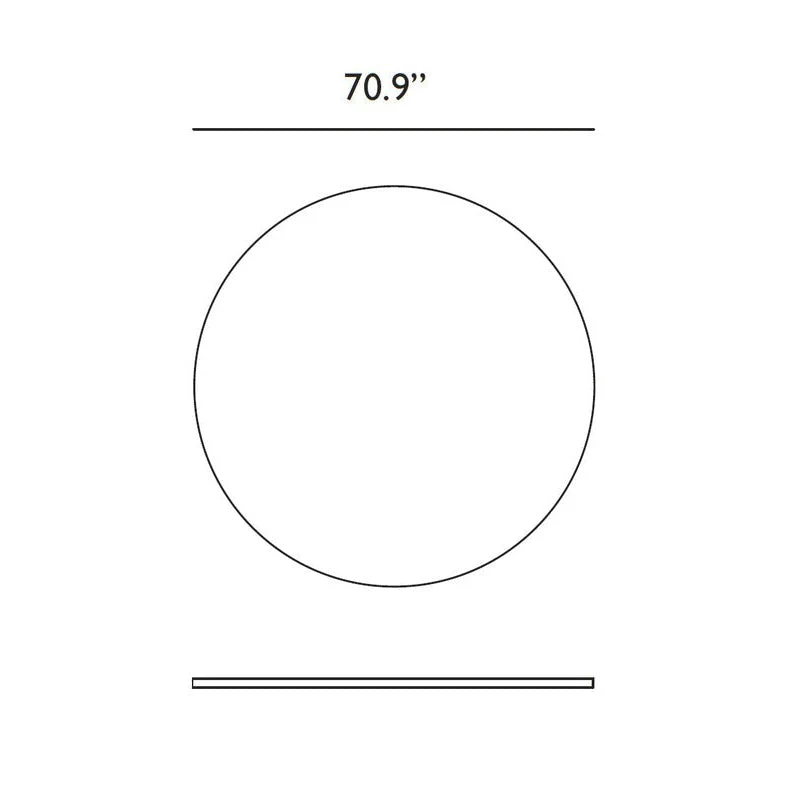 Container Round Dining Table with Bodhi Base - Image 6