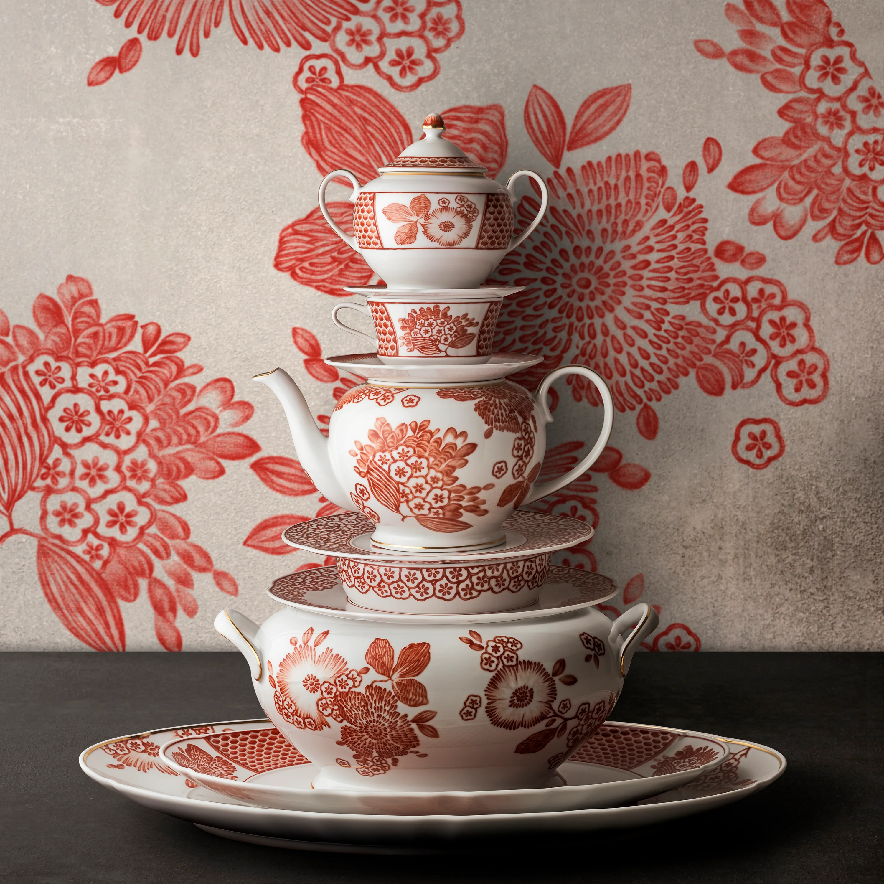 Coralina Tea Pot - Image 2