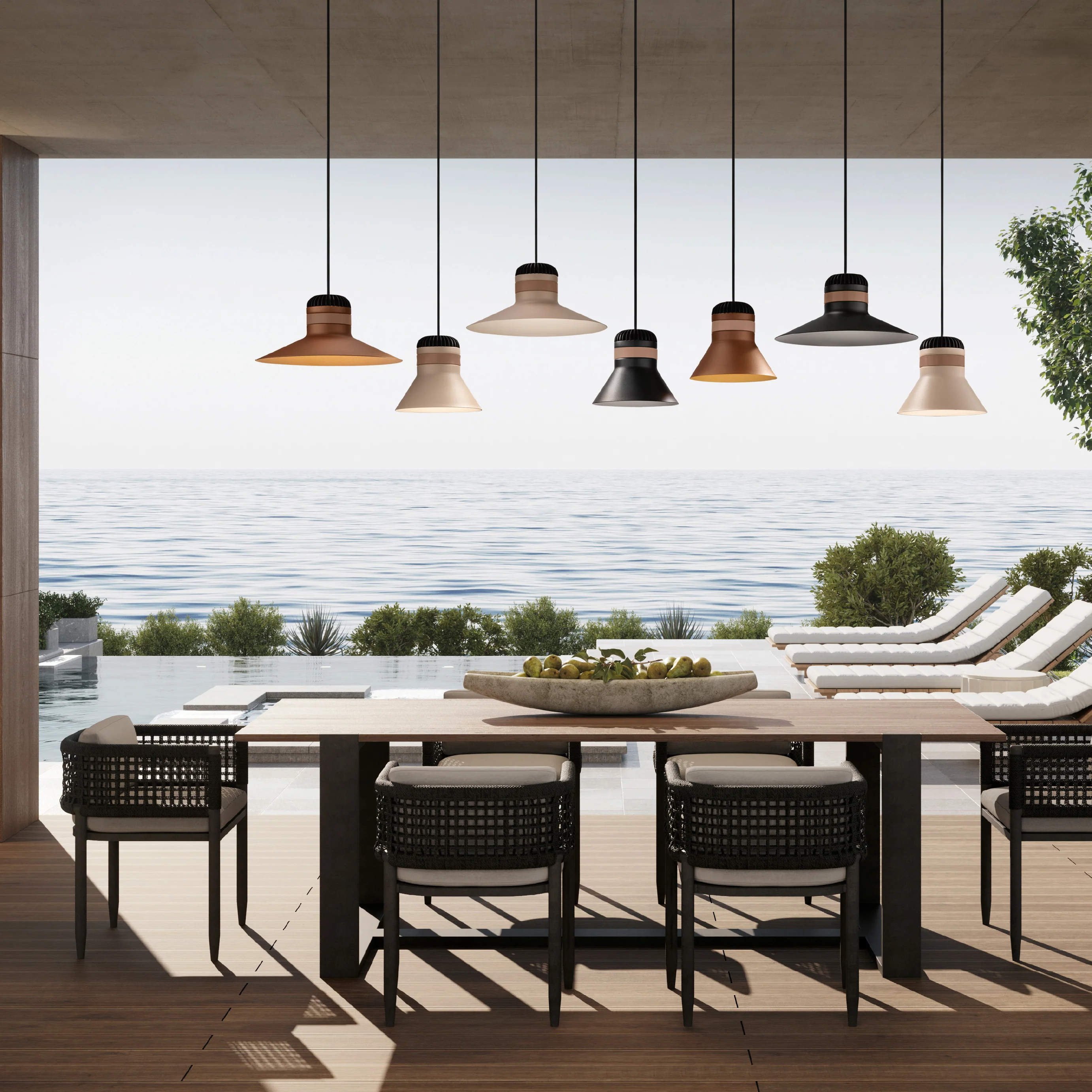 Cordea LED Outdoor Pendant Light - Image 18
