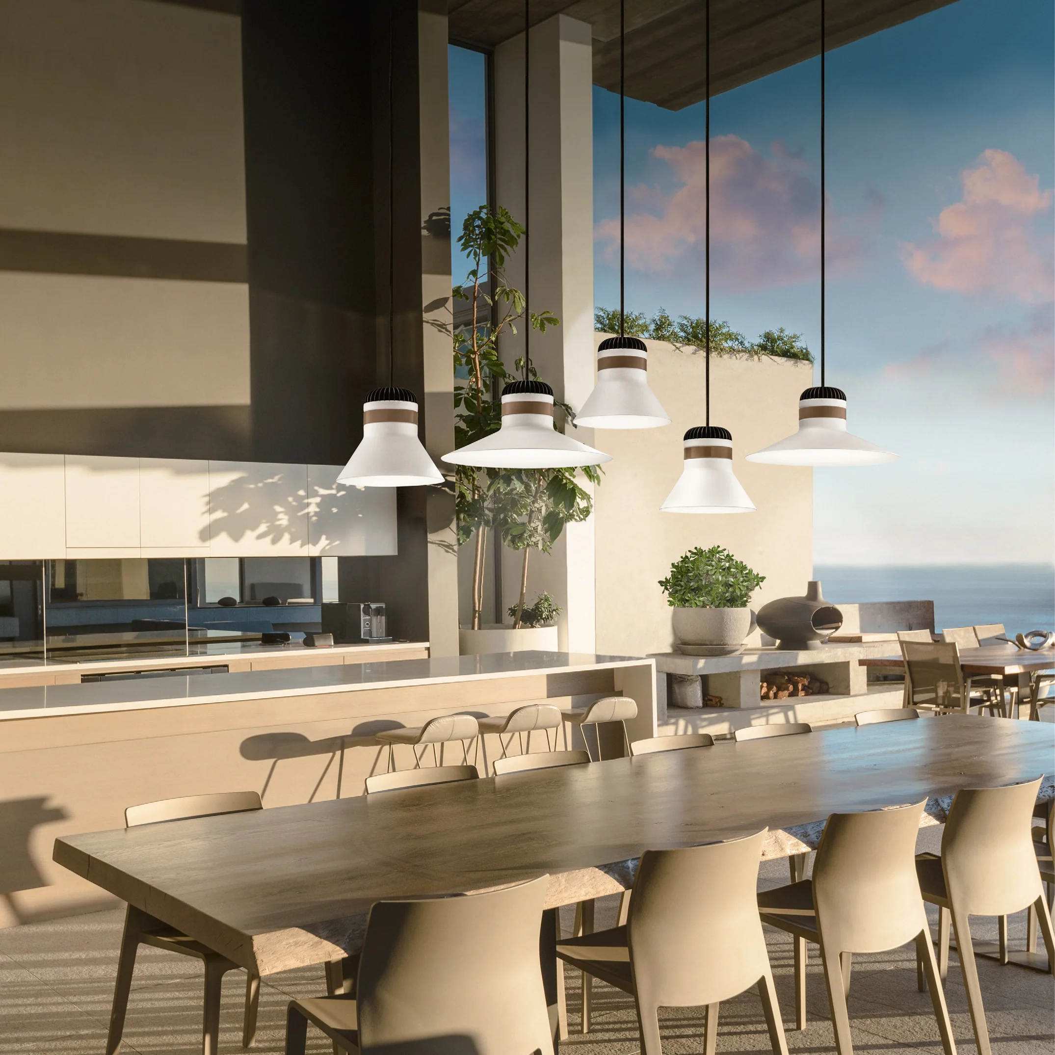 Cordea LED Outdoor Pendant Light - Image 19