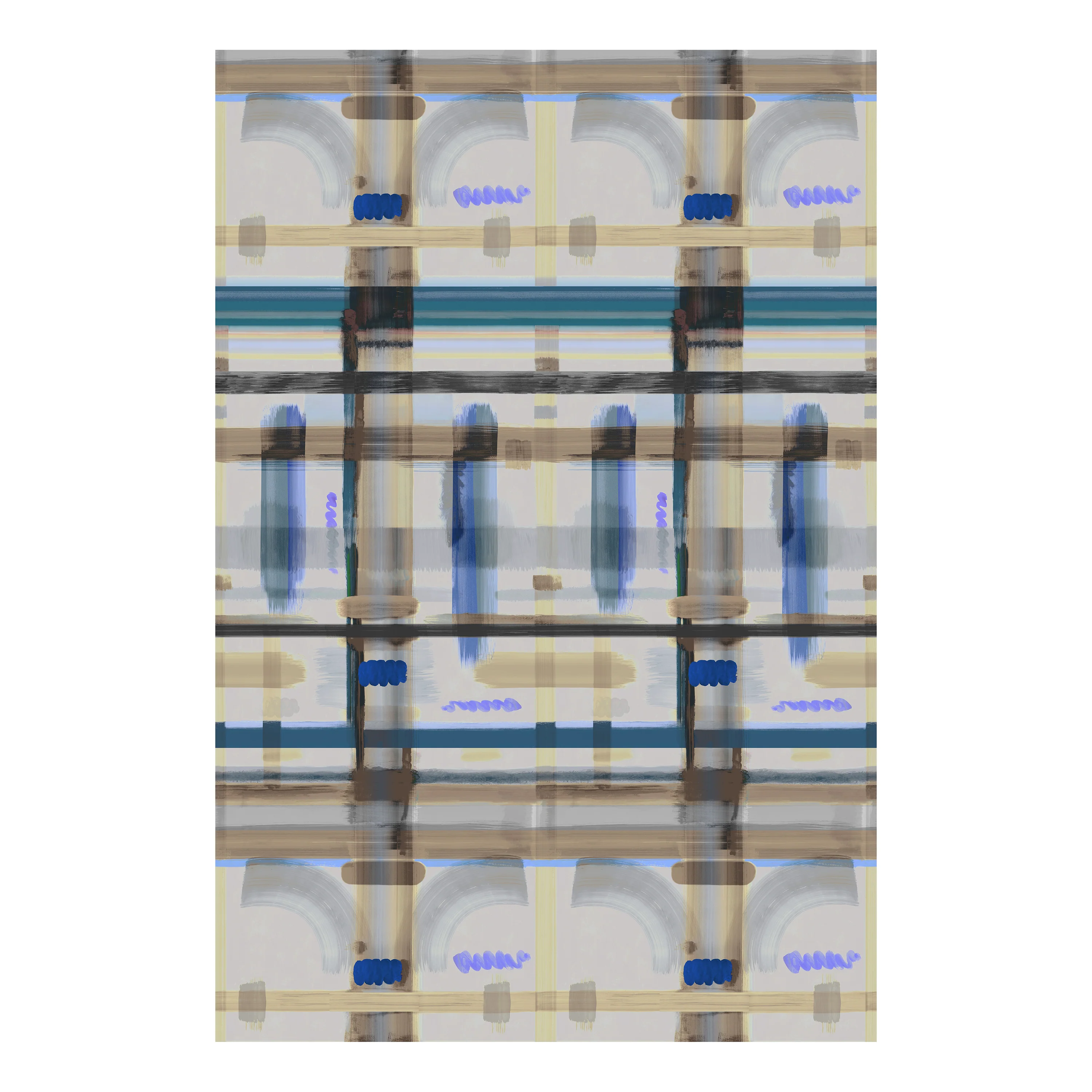 Corinthian Check Rectangular Rug - Image 2