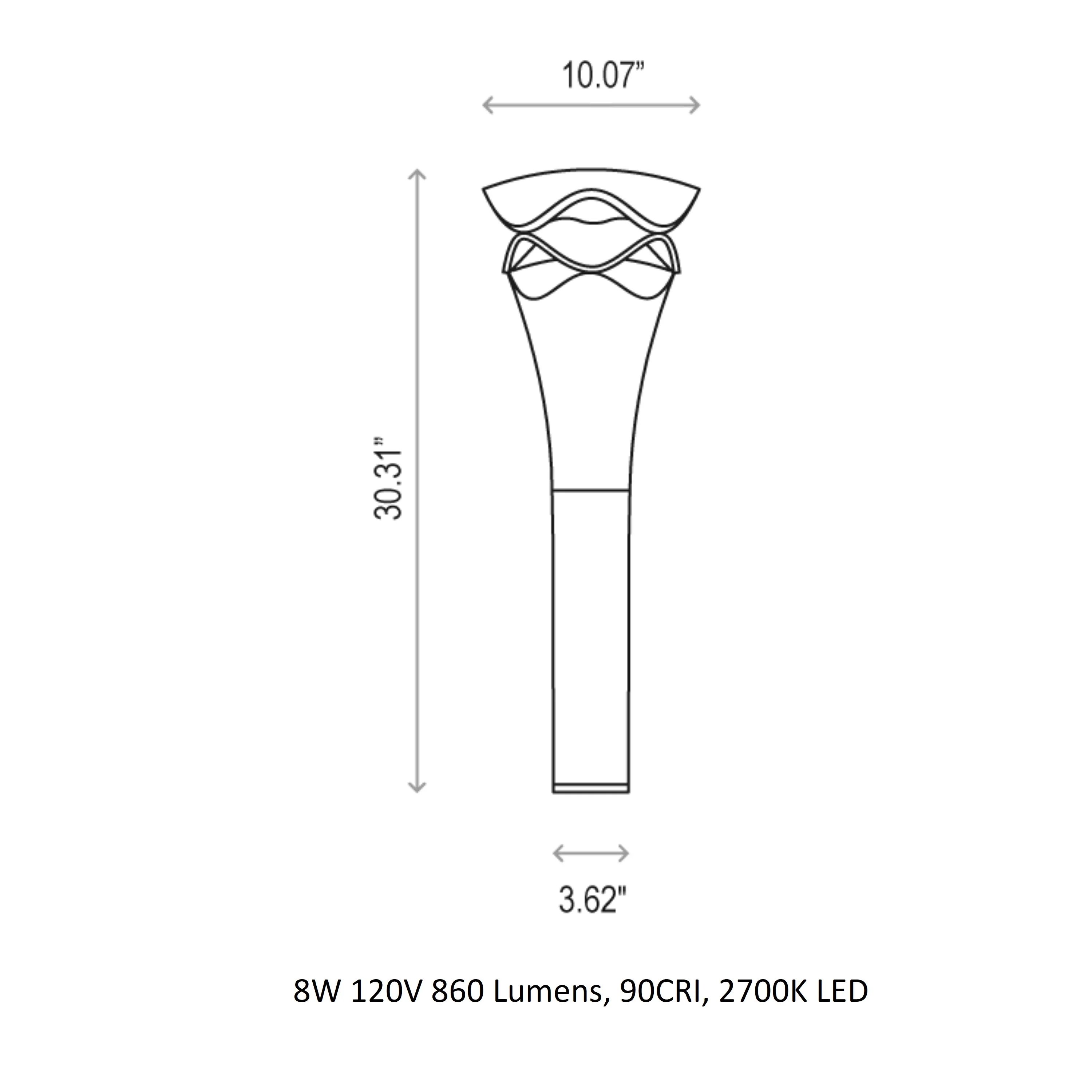 Cornet Outdoor Bollard Light - Image 13