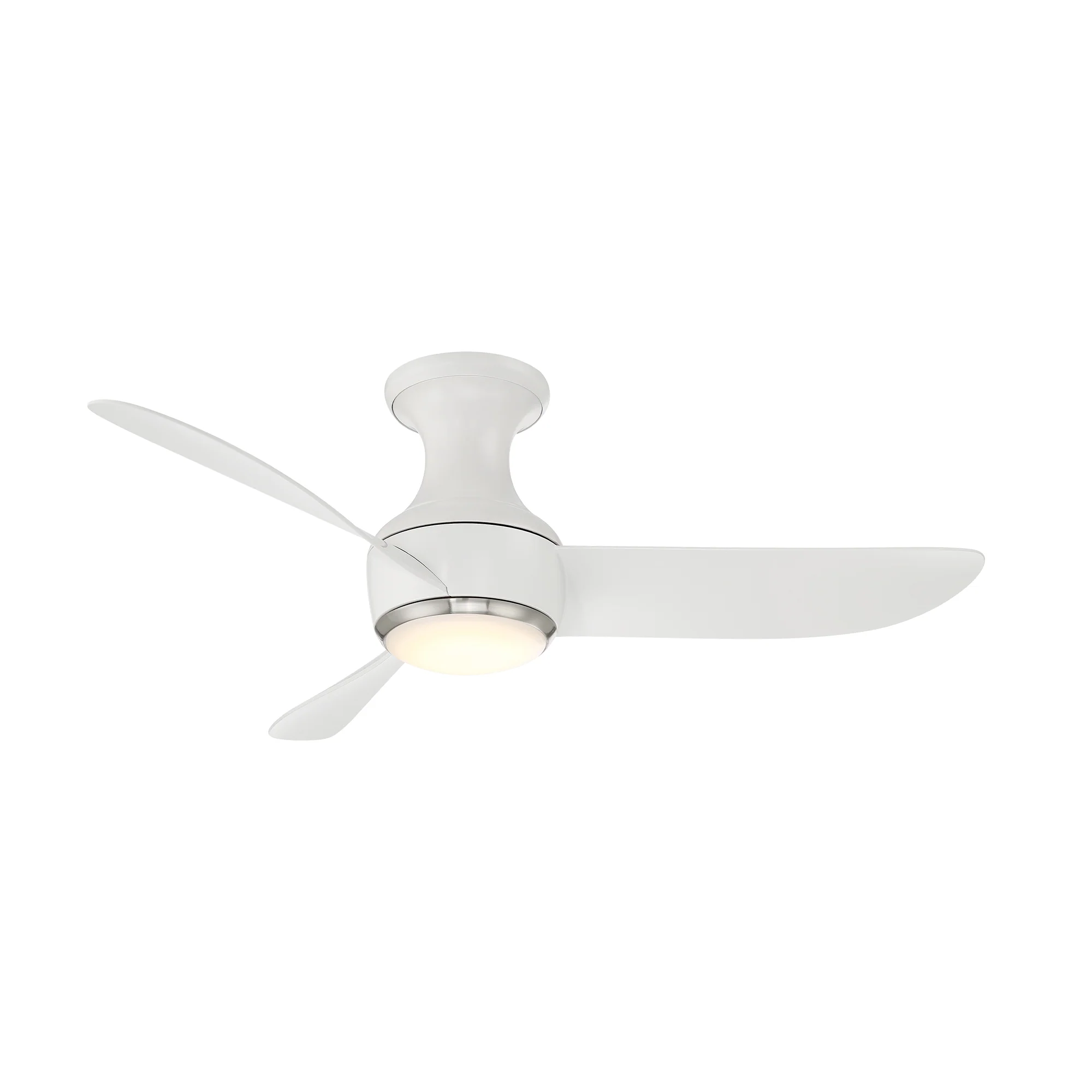 Corona Indoor/Outdoor LED Flush Mount Ceiling Fan - Image 7