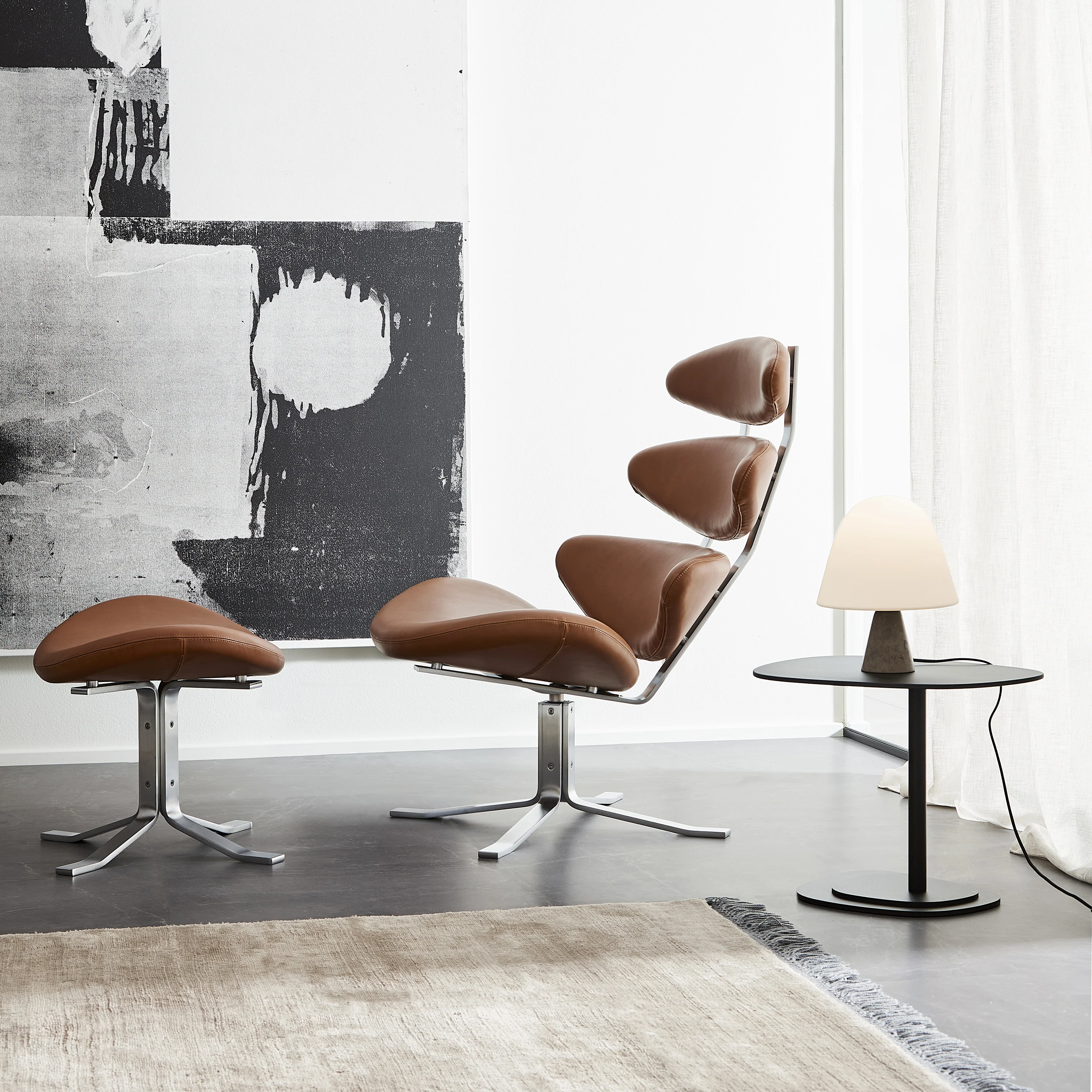 Corona Swivel Lounge Chair - Image 14