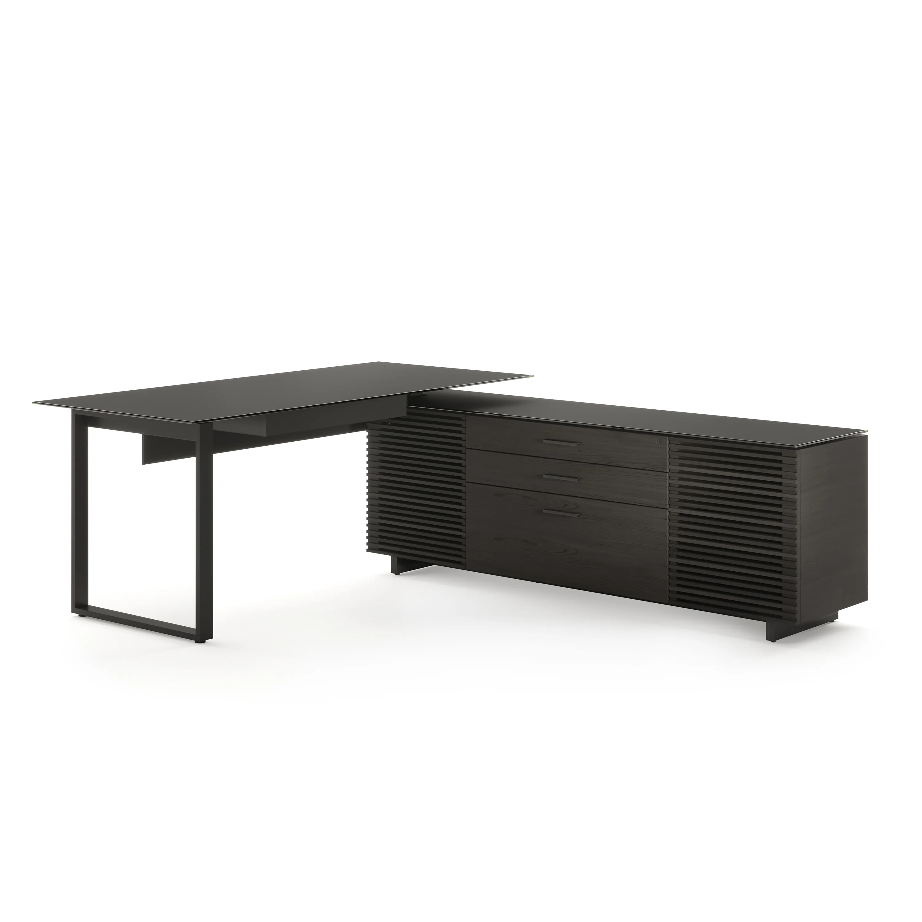 Corridor Office L Shaped Desk - Image 7