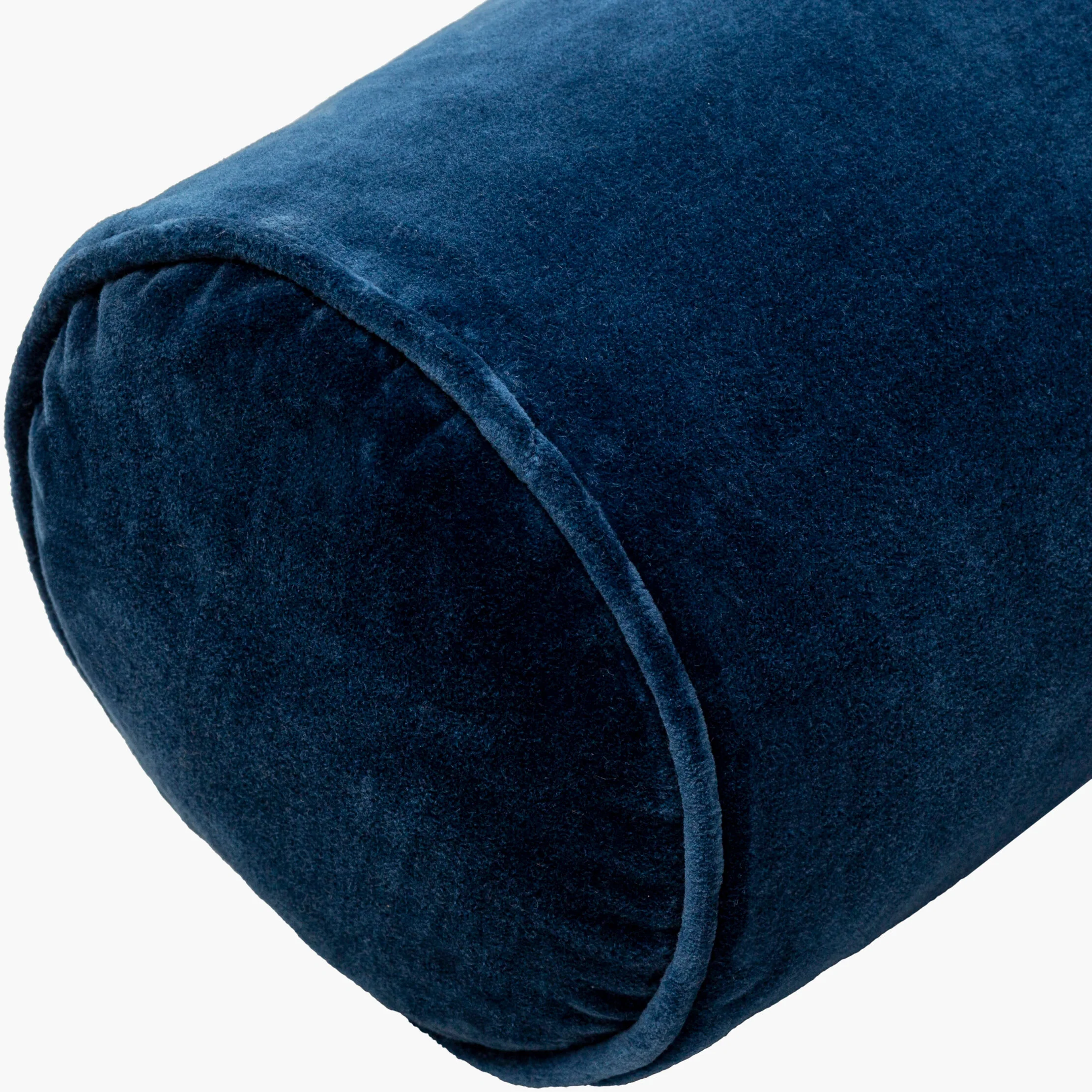 Cotton Velvet Bolster Throw Pillow - Image 18