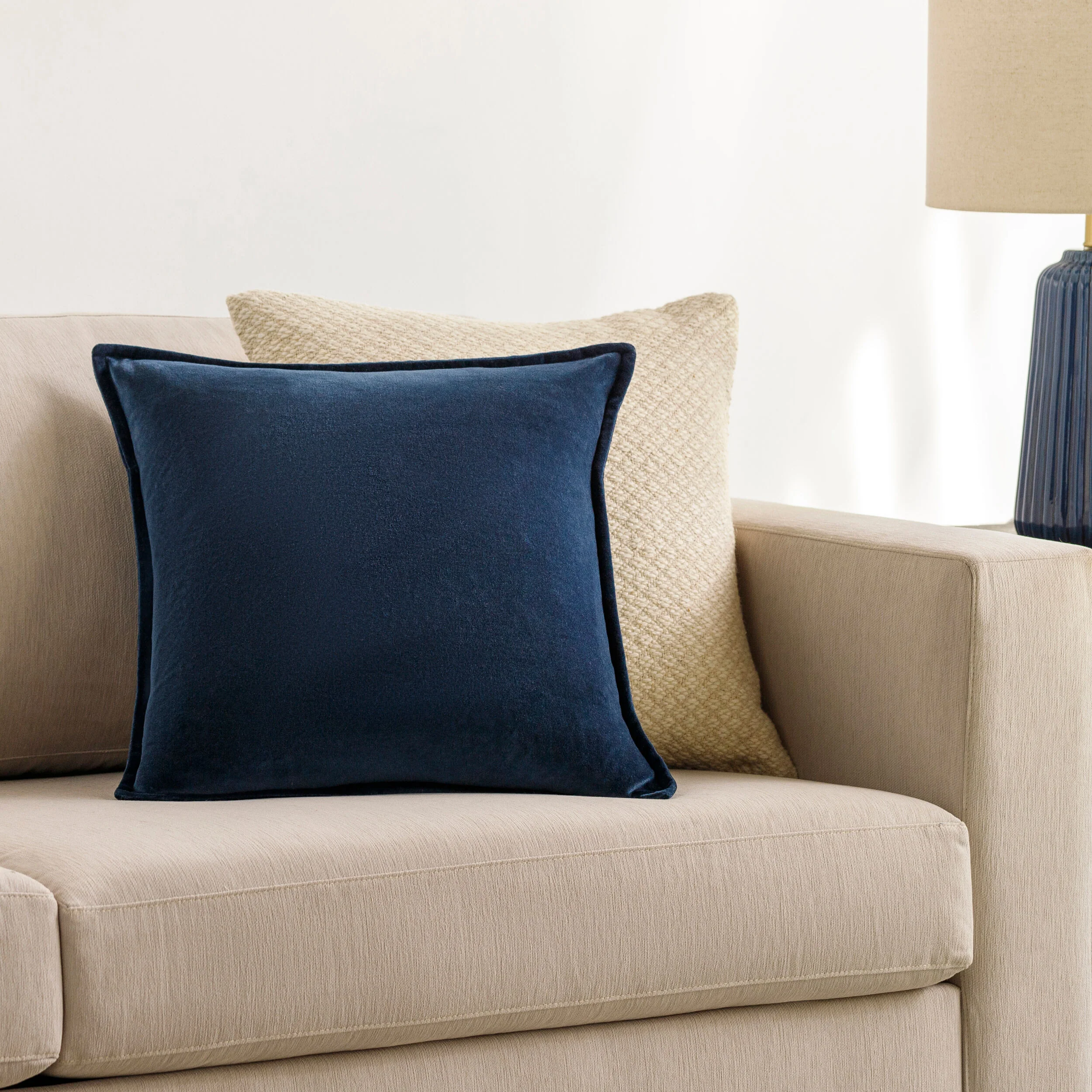 Cotton Velvet Throw Pillow - Image 5