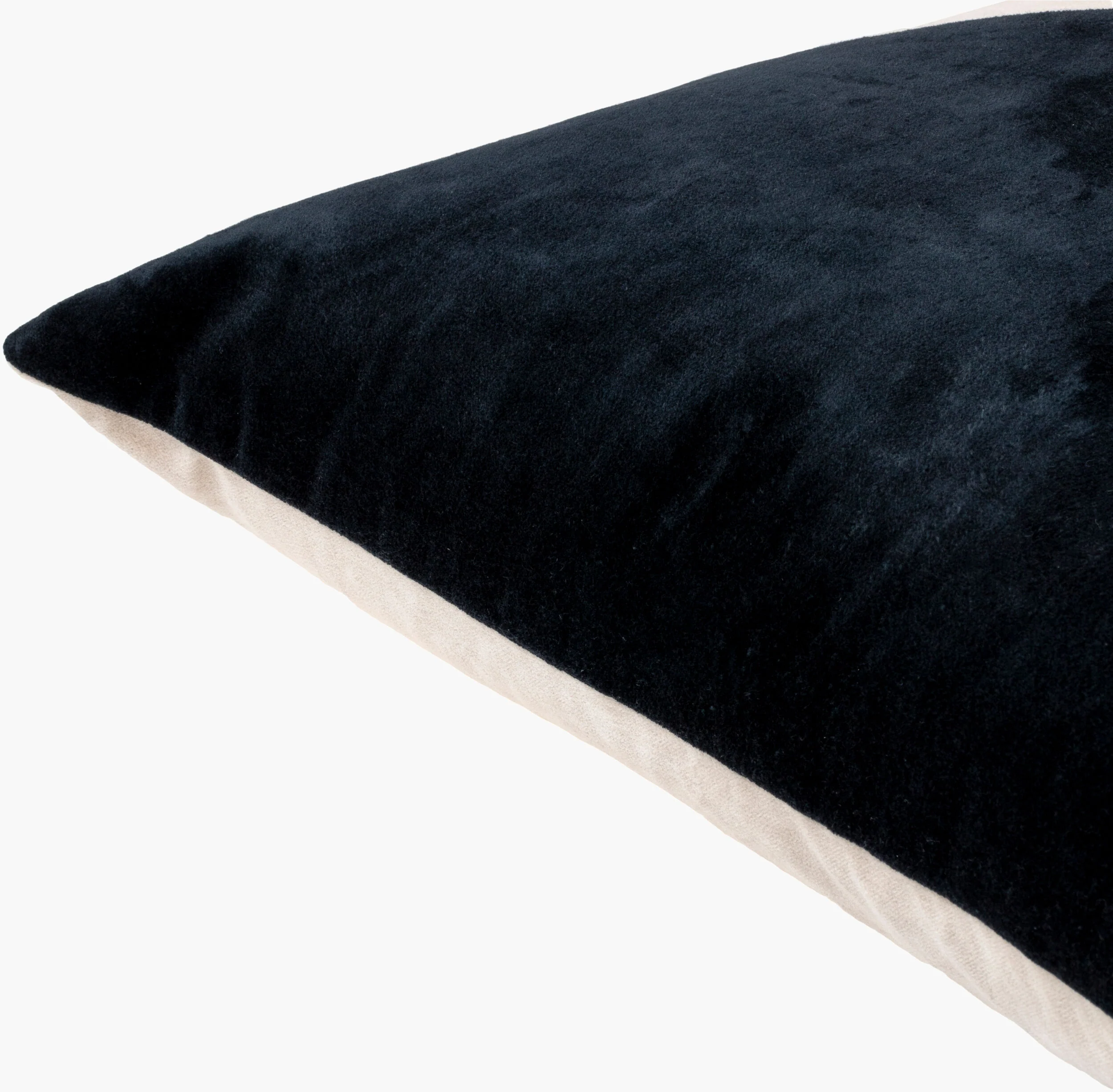 Cotton Velvet Two Tone Throw Pillow - Image 6