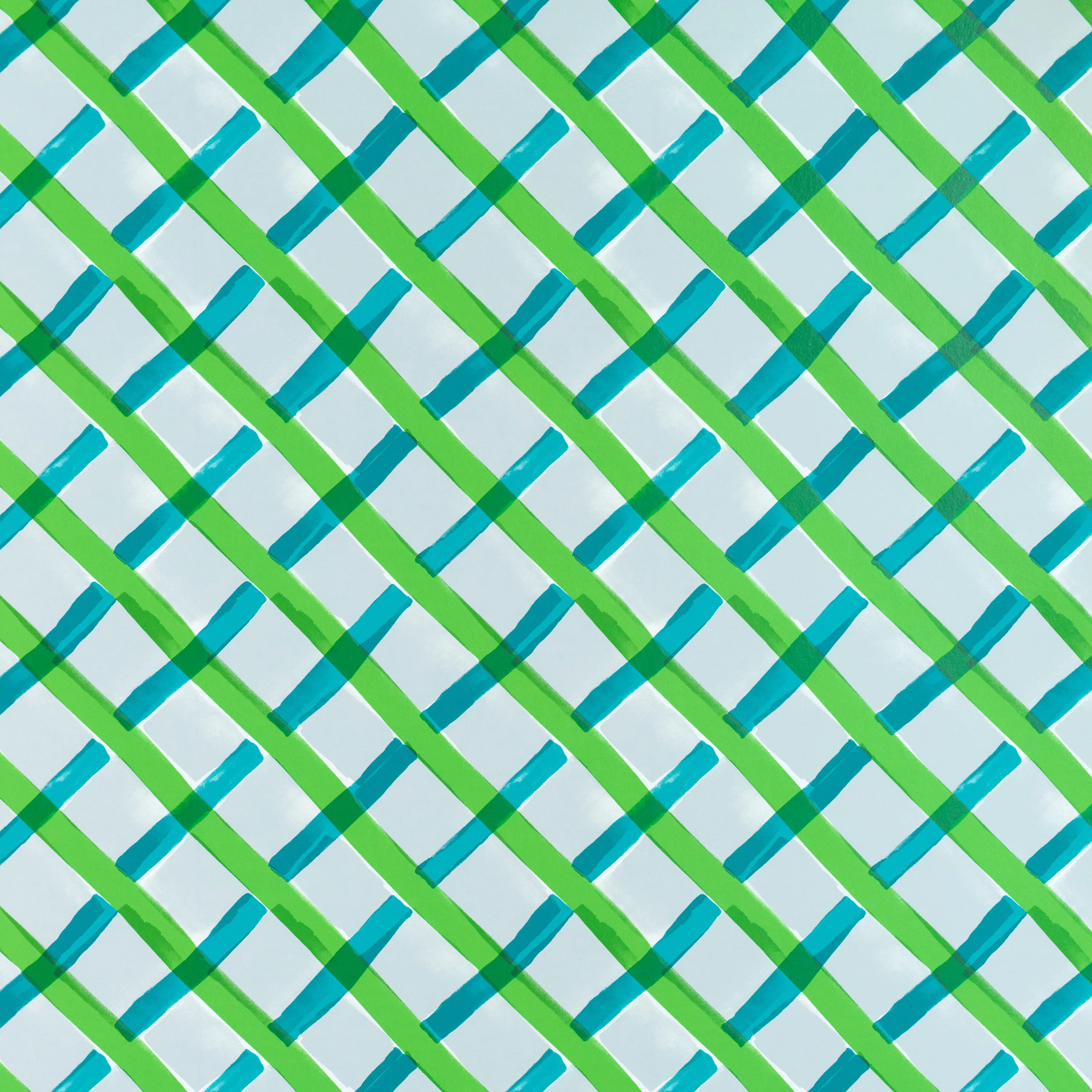 Courtyard Croisillon Wallpaper - Image 3