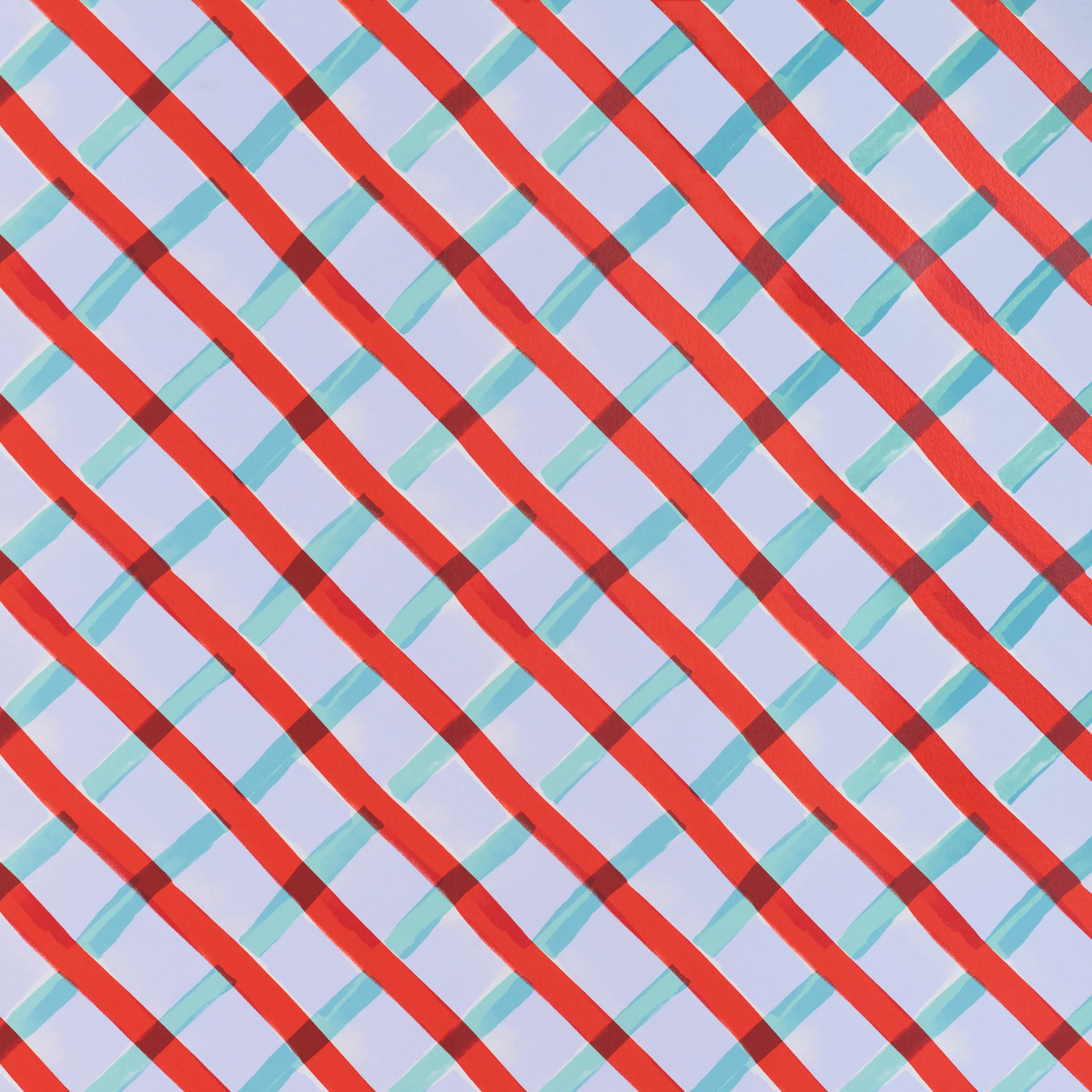 Courtyard Croisillon Wallpaper Sample Swatch - Image 6