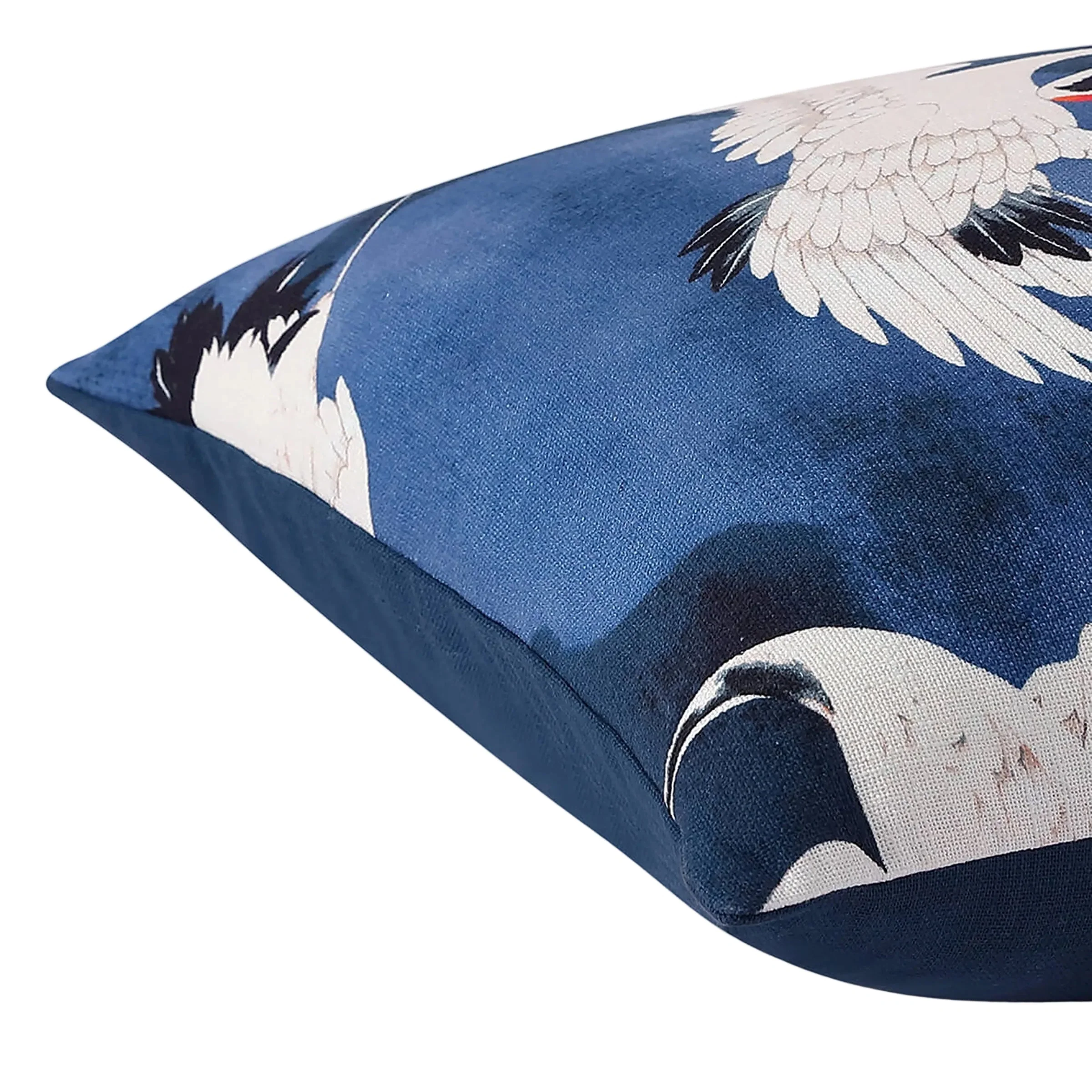 Crane in the Clouds Throw Pillow - Image 9