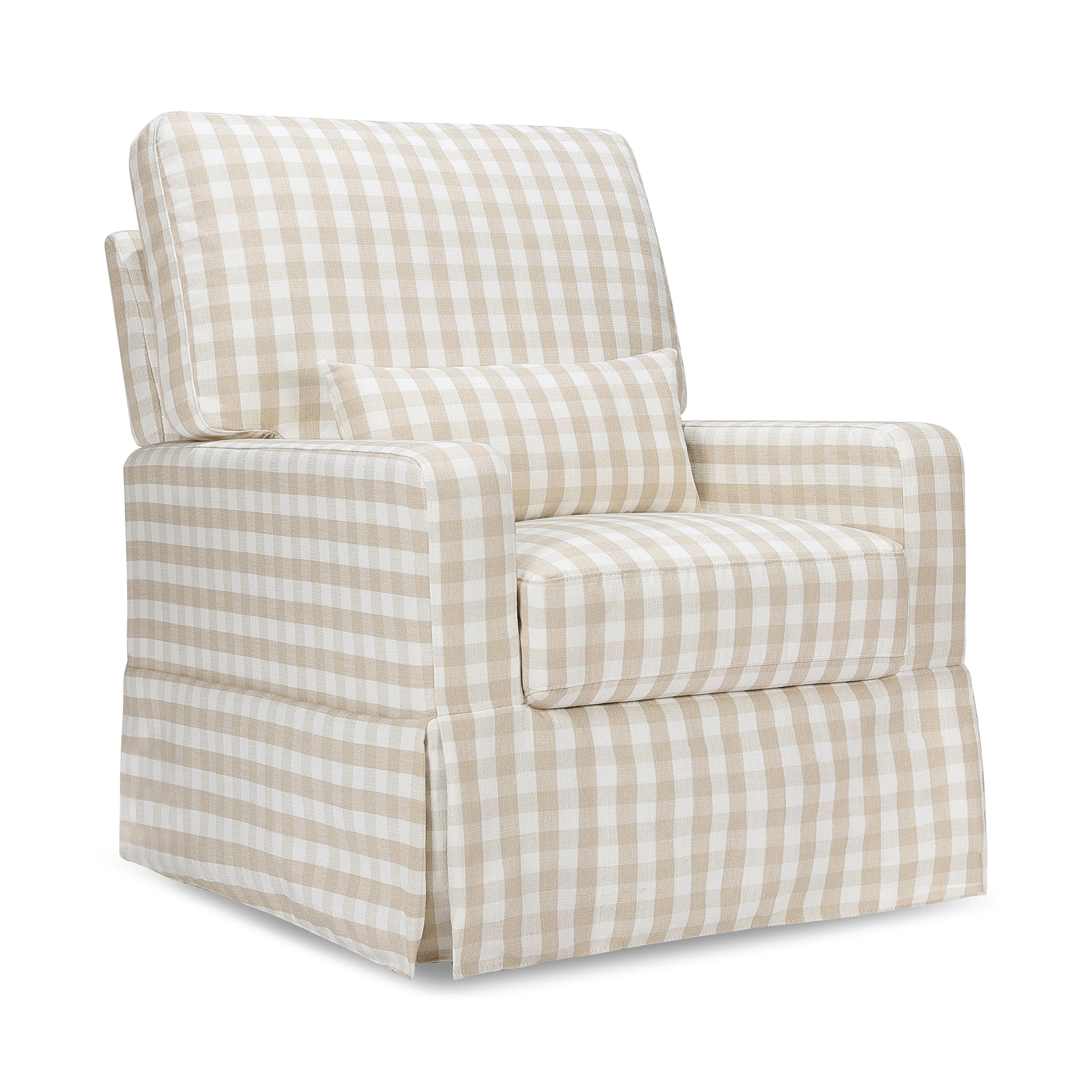 Crawford Pillowback Chair and a Half Comfort Swivel Glider - Image 6