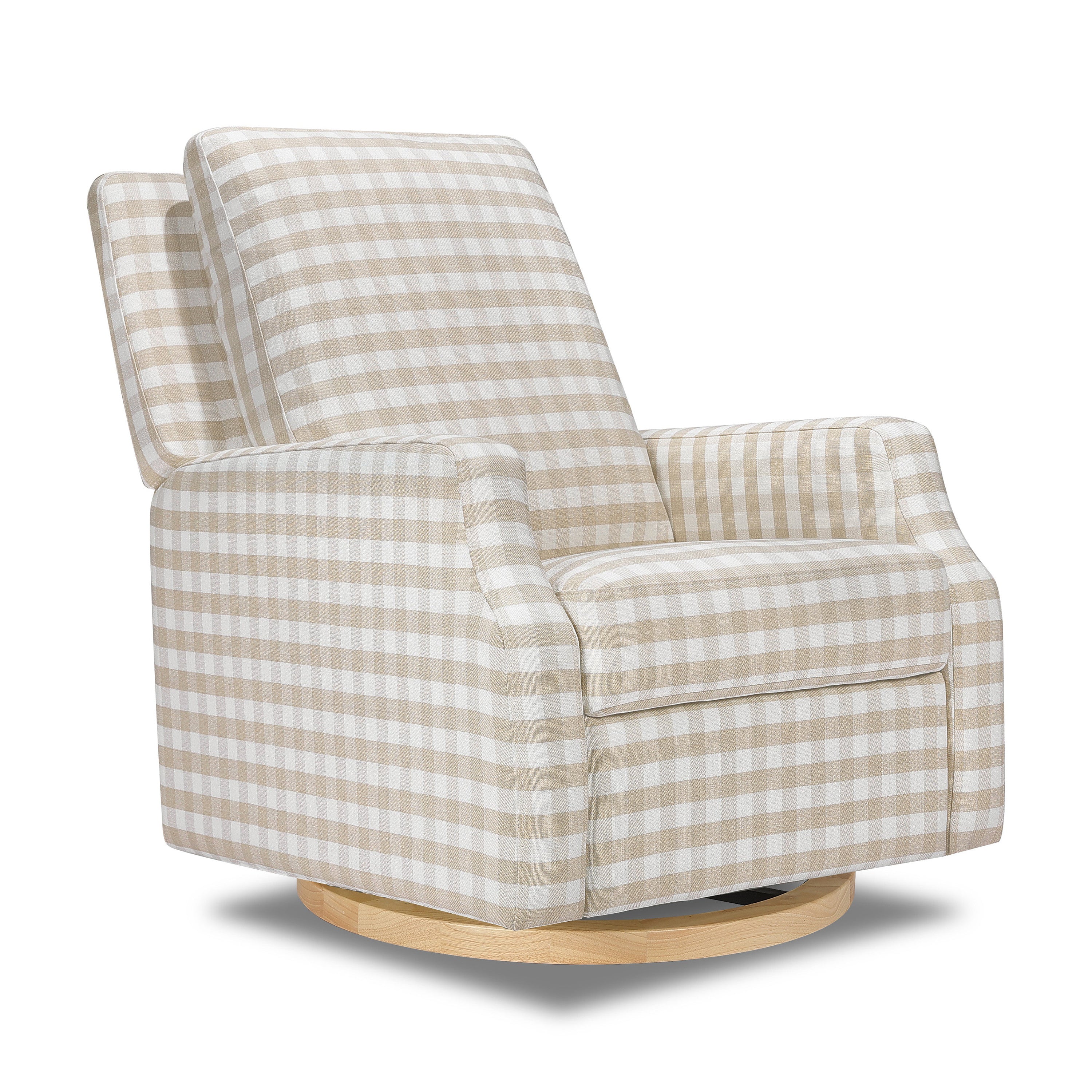 Crewe Recliner and Swivel Glider with Wood Base - Image 14