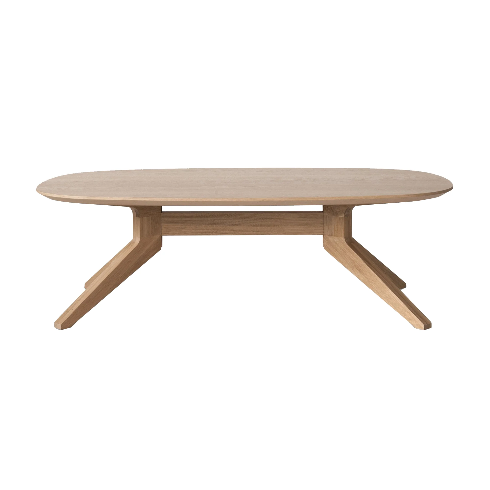 Cross Oval Coffee Table - Image 10