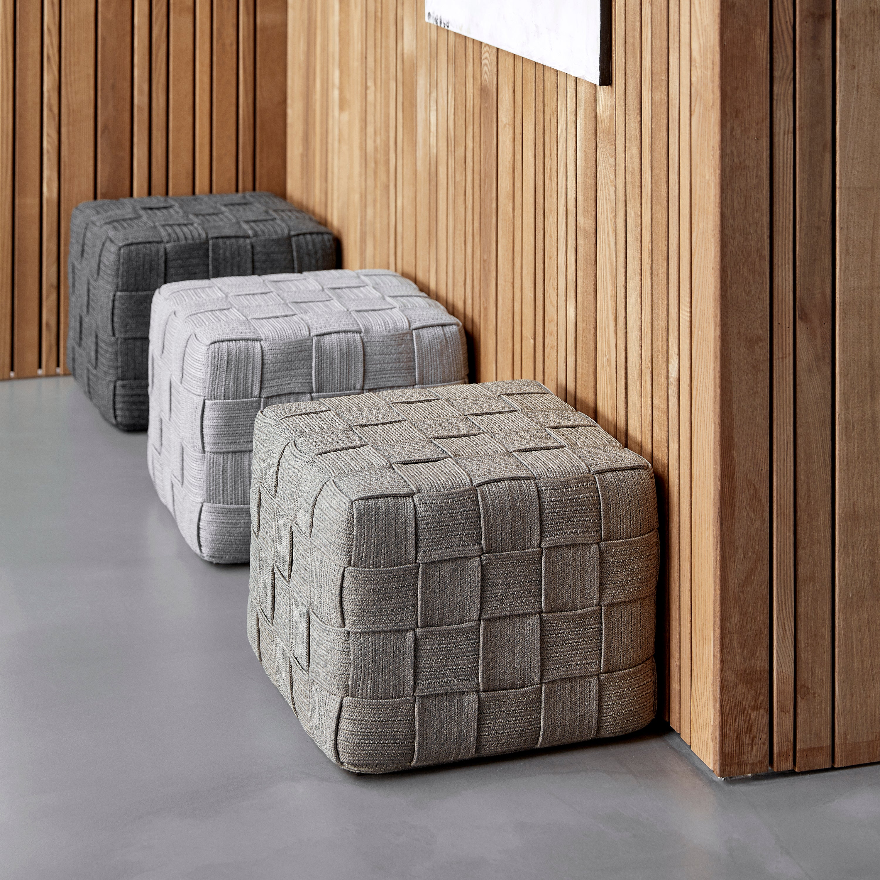 Cube Outdoor Footstool - Image 7