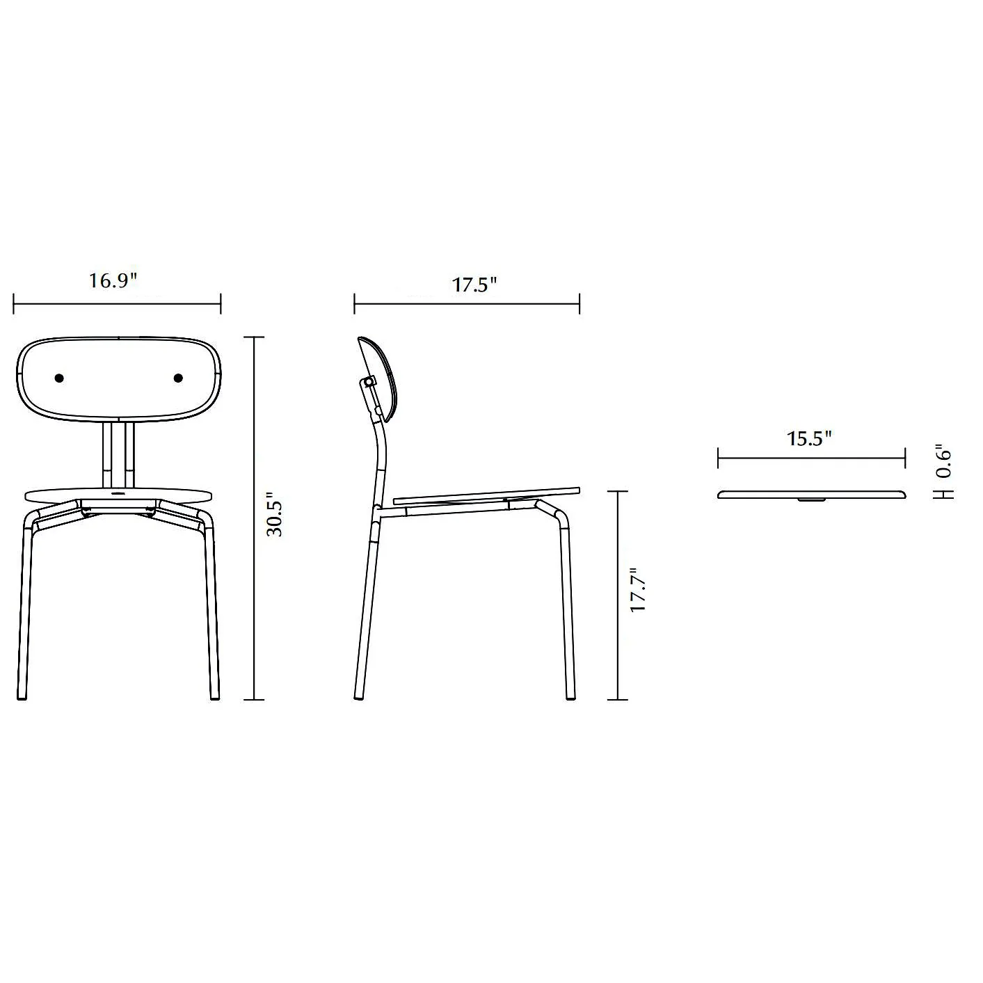Curious Teddy Bear Stackable Chair - Image 9