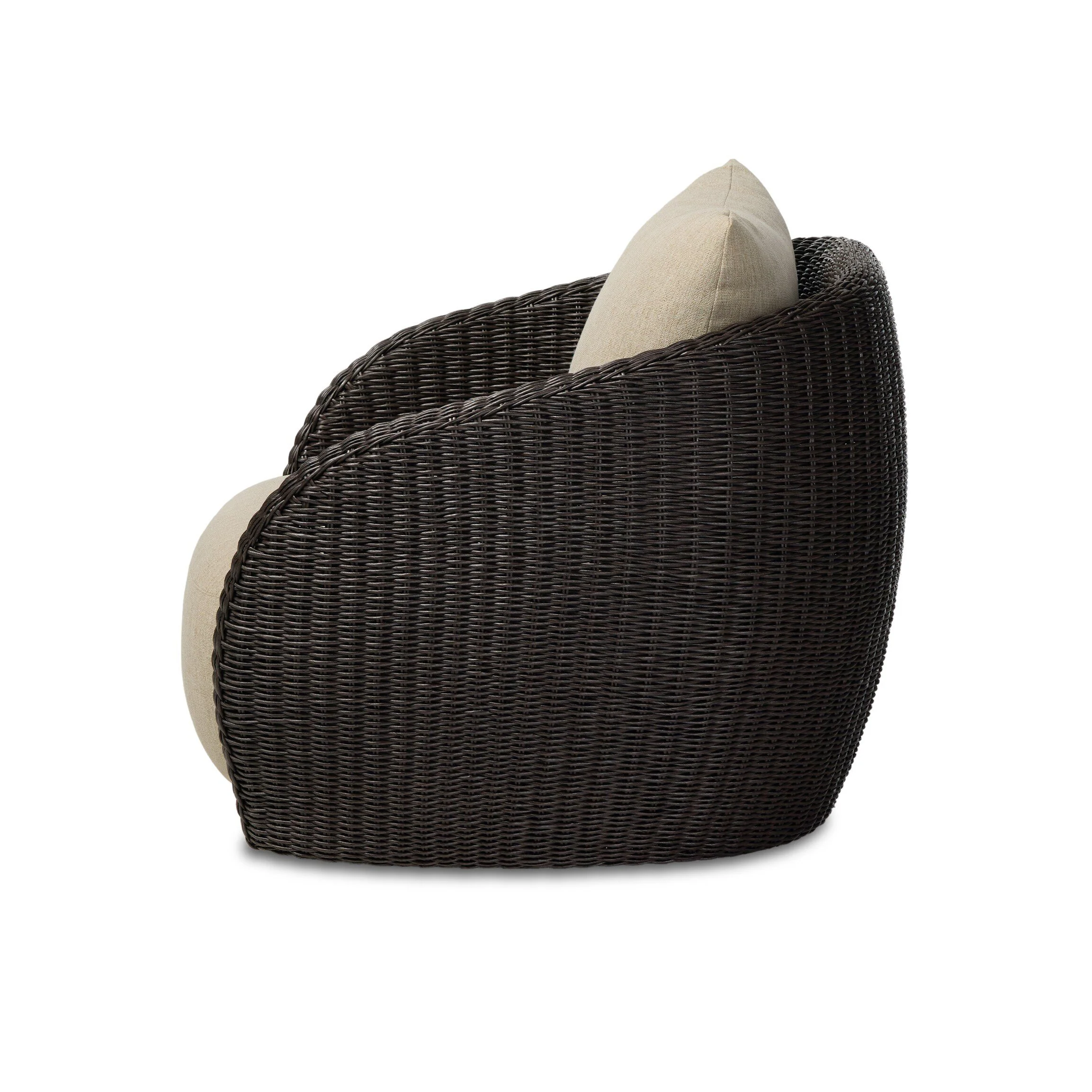 Cyra Outdoor Swivel Chair - Image 4