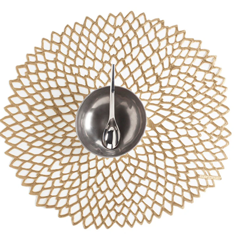 Dahlia Floral Round Placemat (Set of 4) - Image 7