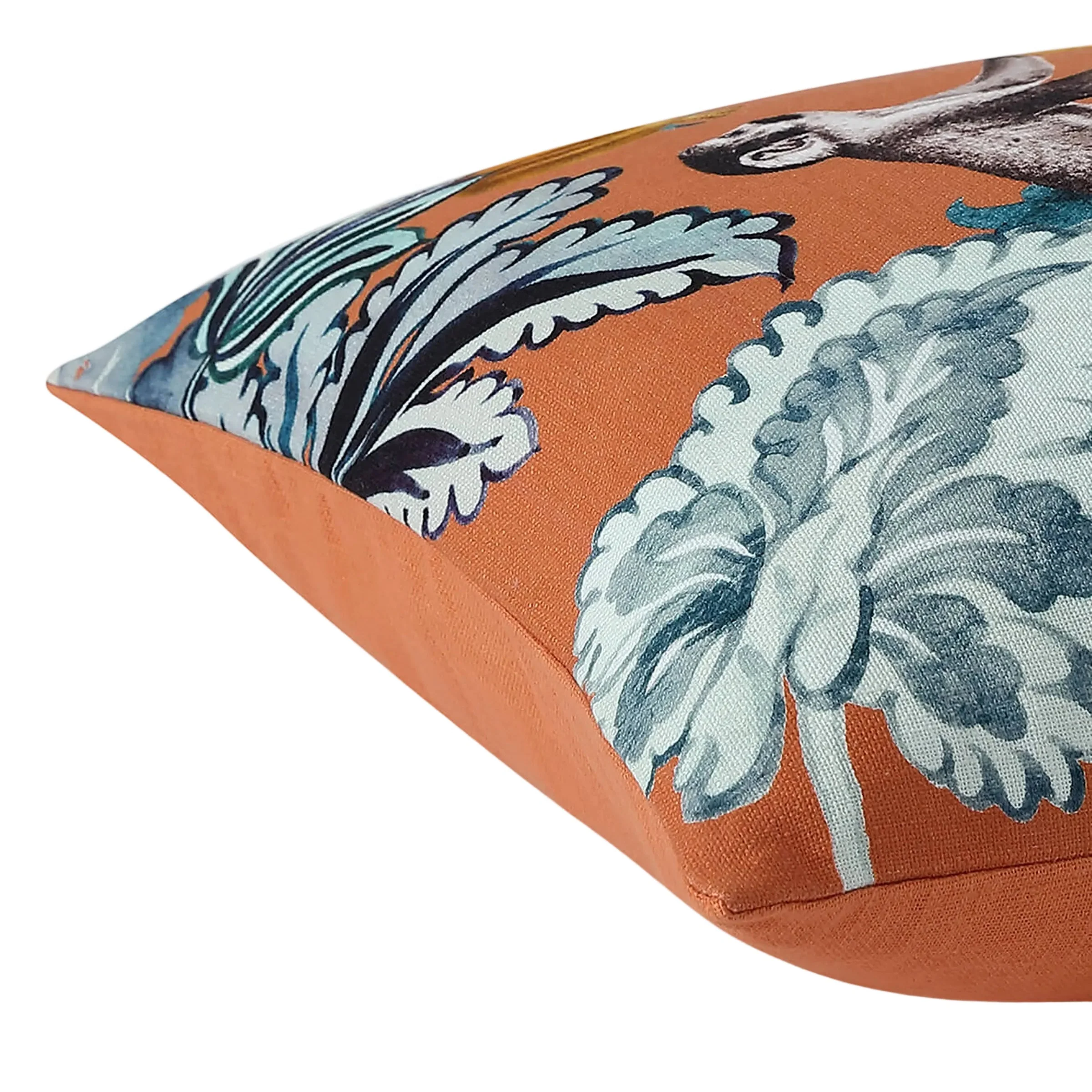 Damask Monkey Throw Pillow - Image 7