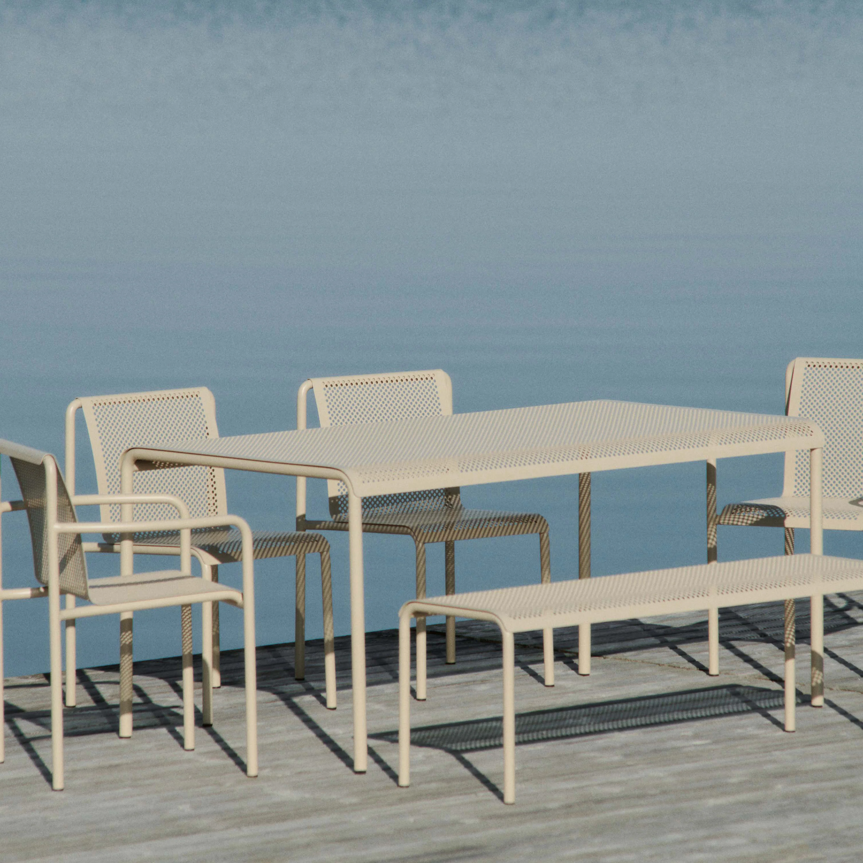 Dapple Rectangular Outdoor Dining Table - Image 5