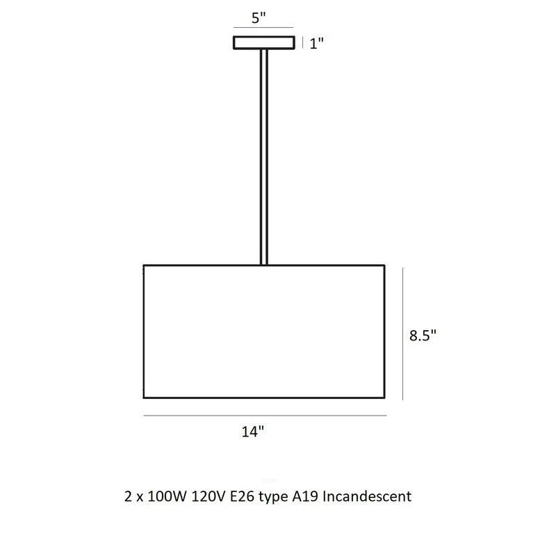 Dayna Shade Flush / Semi-Flush Mount - Image 3