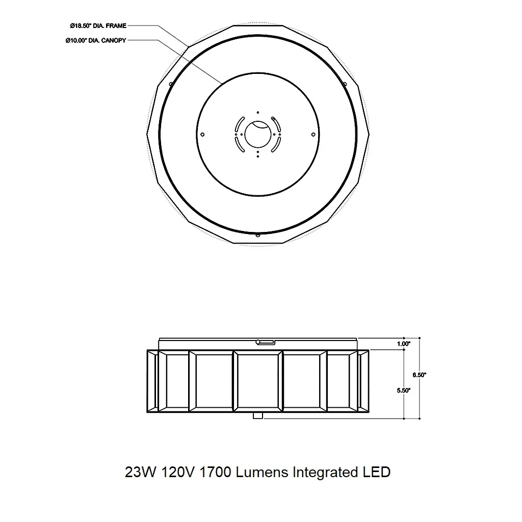 Daze LED Flush Mount - Image 6