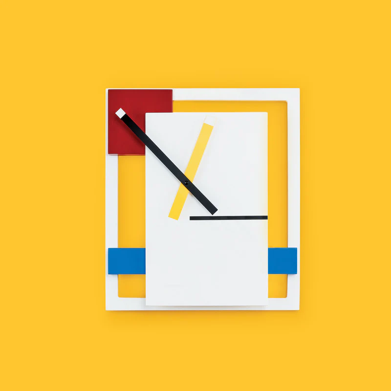 De Stijl Wall Clock - Image 2