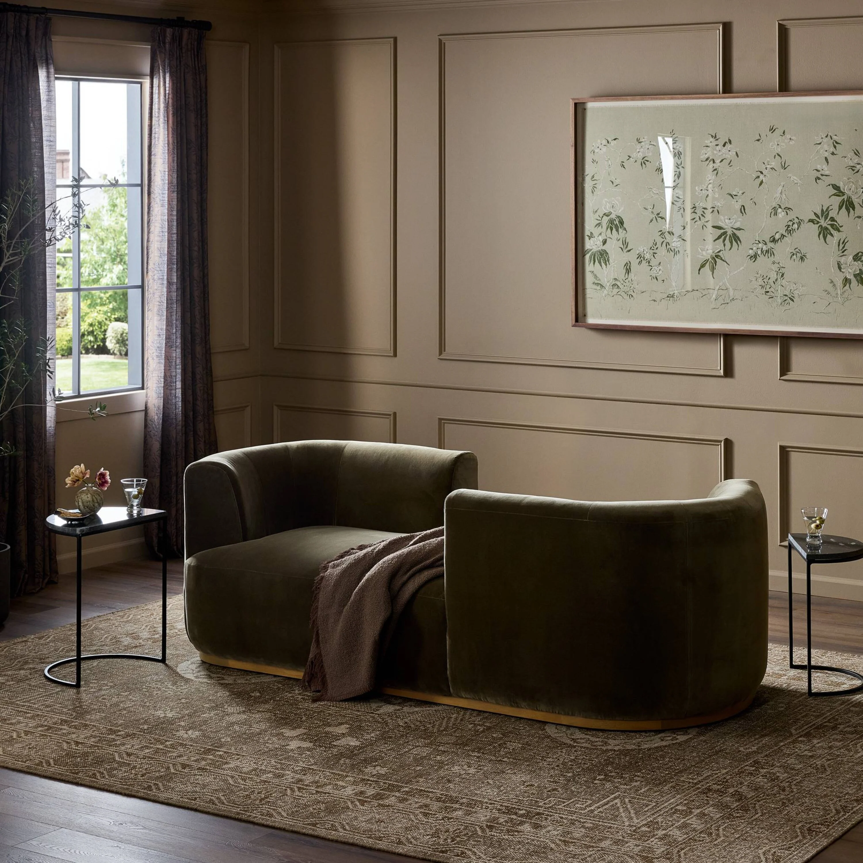 Deandra Tete A Tete Chaise - Image 2