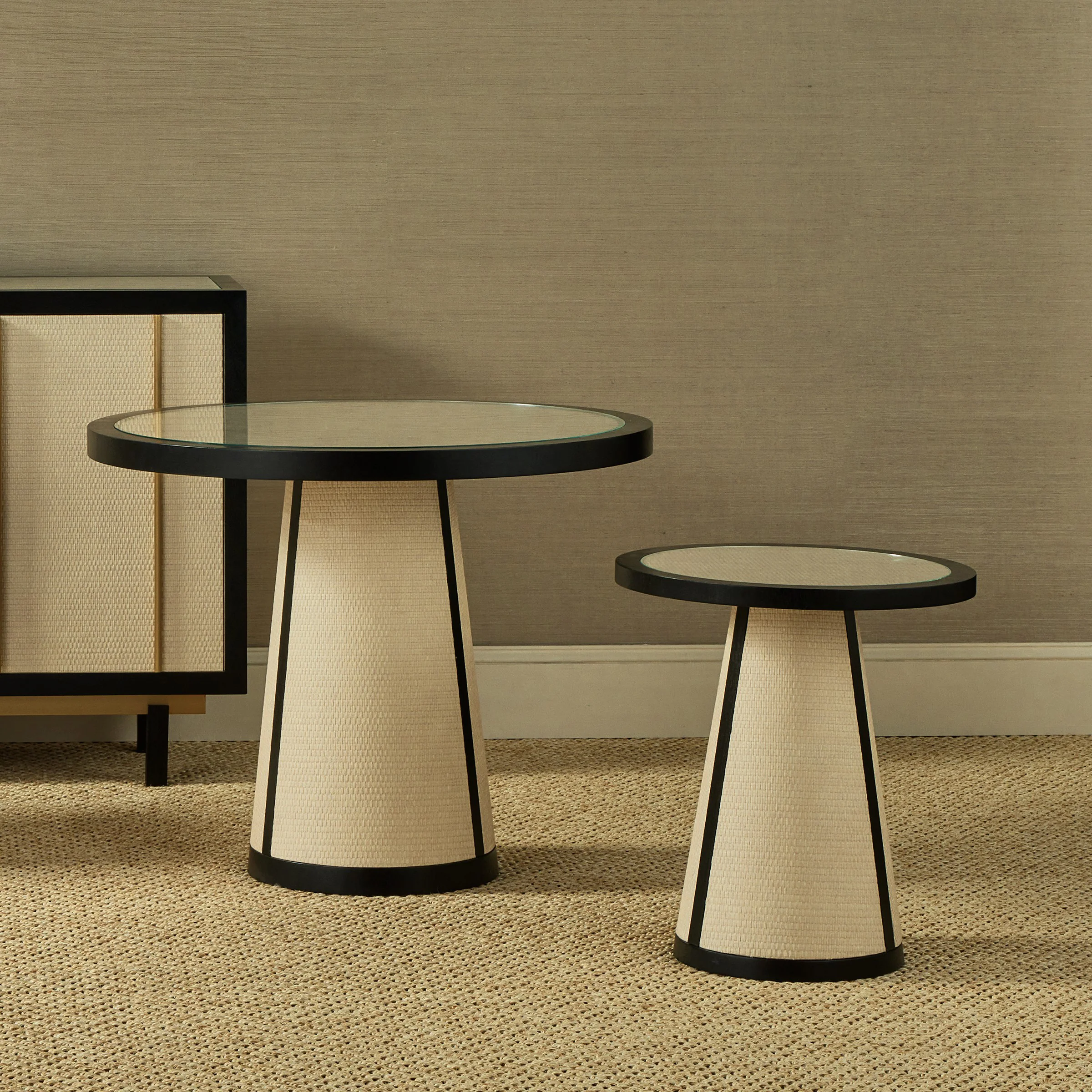 Deanna Raffia Accent Table - Image 2