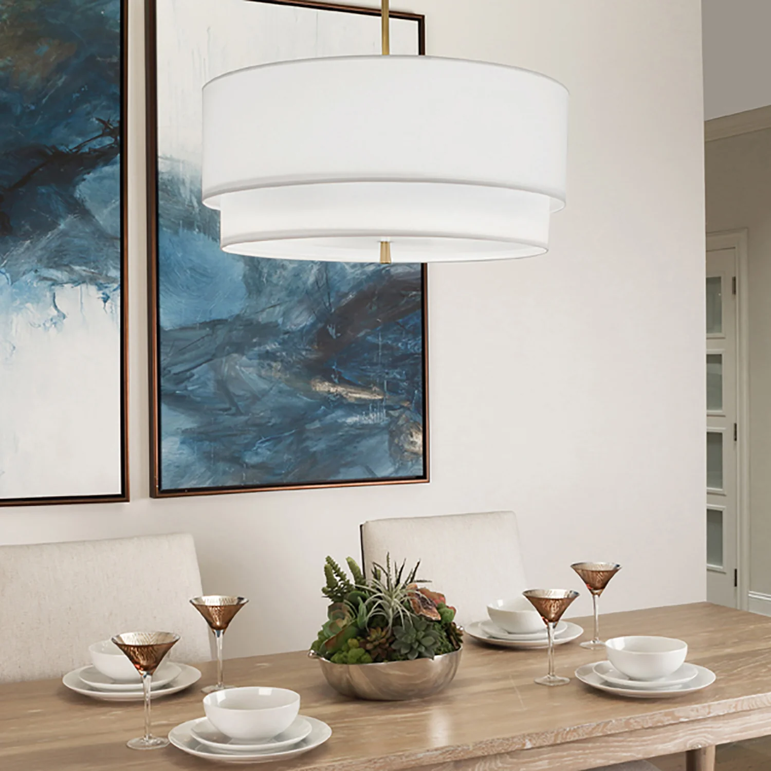 Decker Drum Pendant Light - Image 12