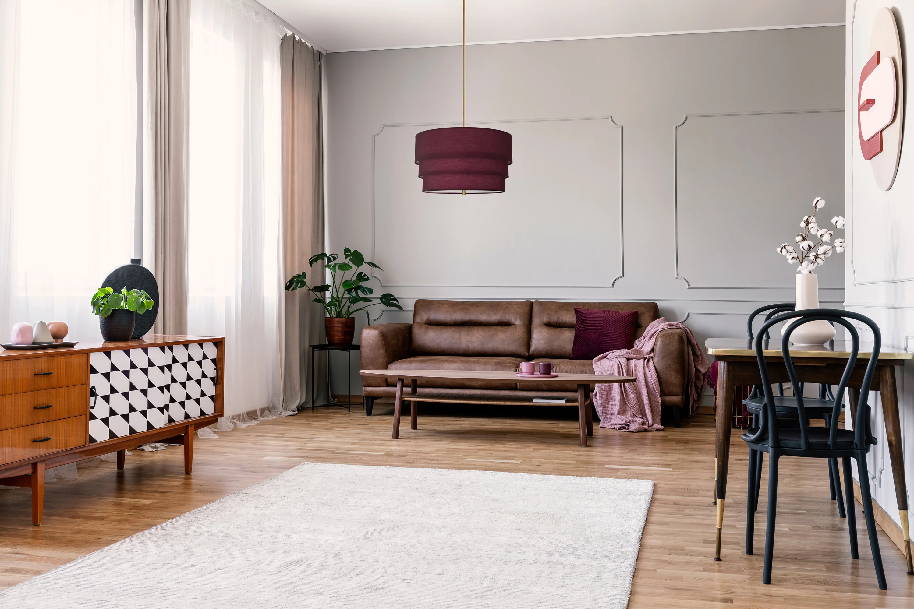 Decker Drum Pendant Light - Image 13