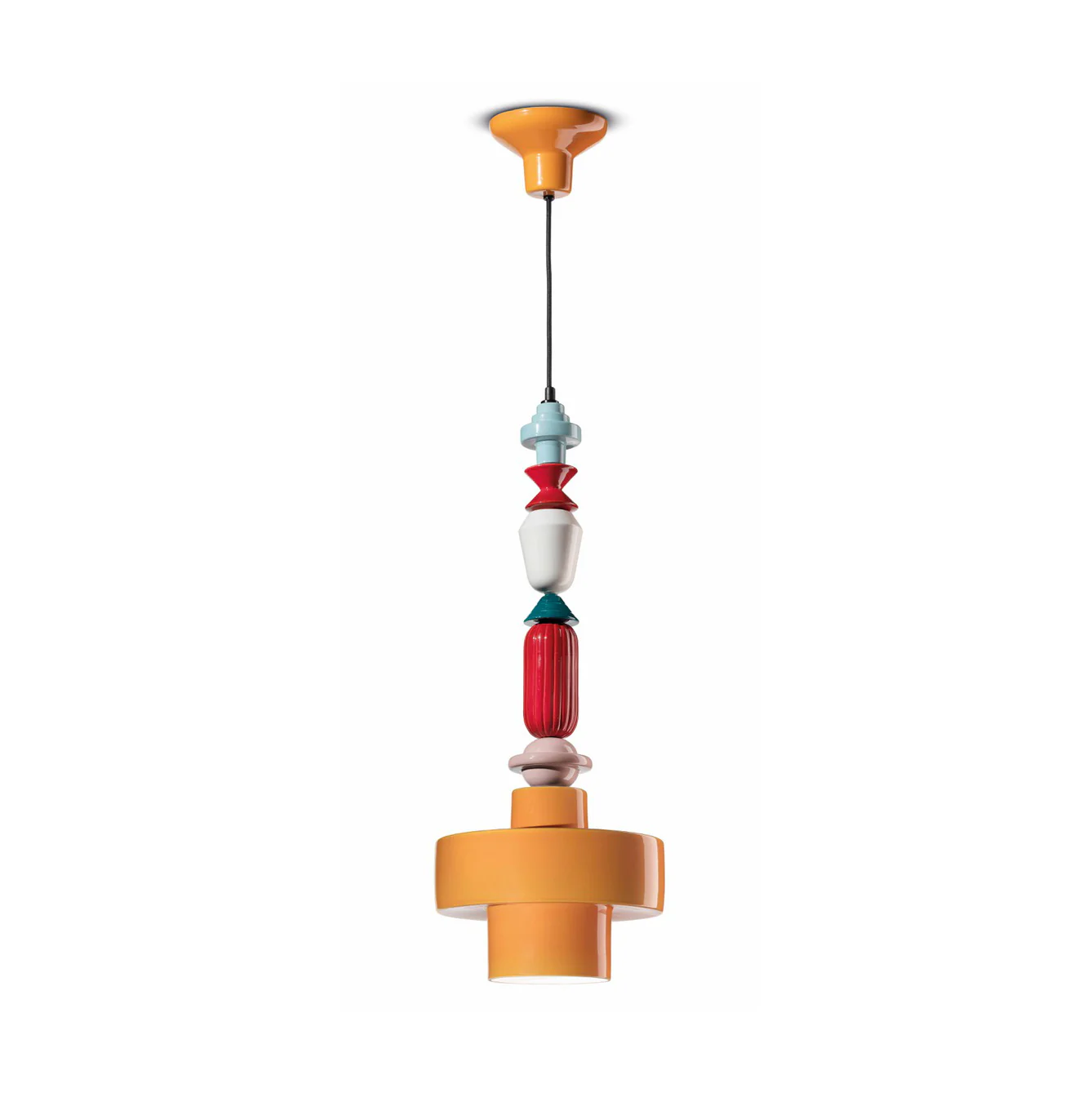 Deco Lariat Cylindrical Pendant Light - Image 11