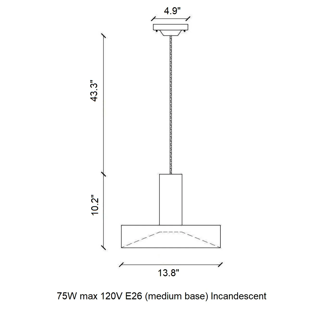 Deco Pi Round Pendant Light - Image 7