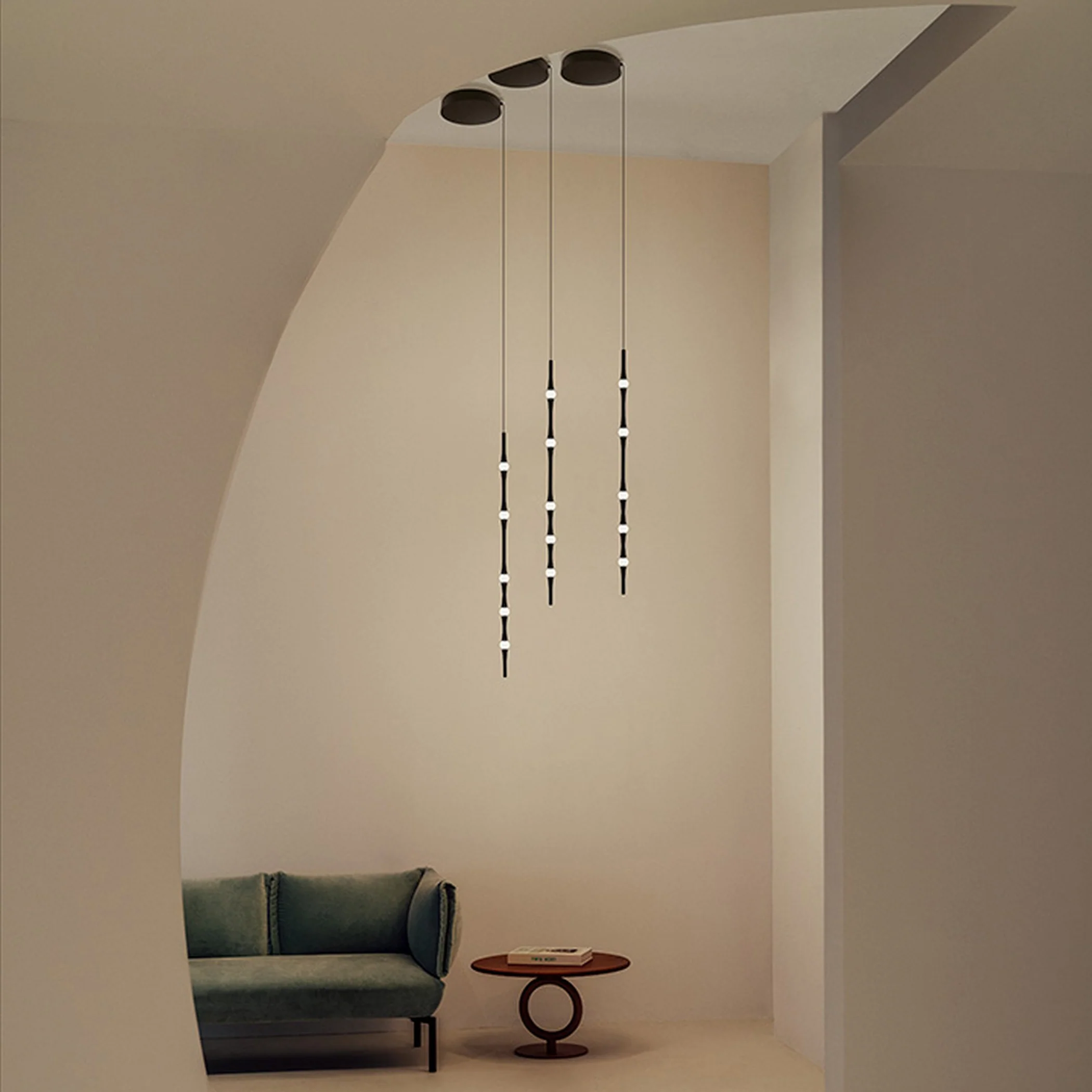 Dew Vertical Pendant Light - Image 5