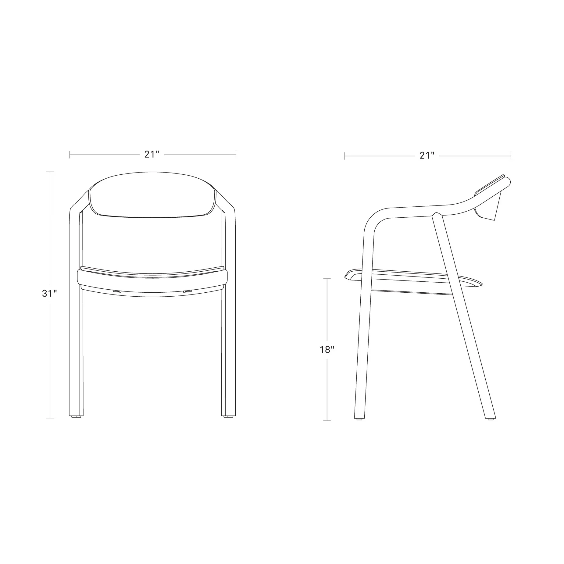 Dibs Dining Chair - Image 32