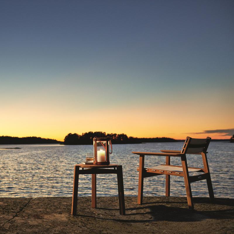 Djurö Outdoor Lounge Armchair with Sling - Image 13
